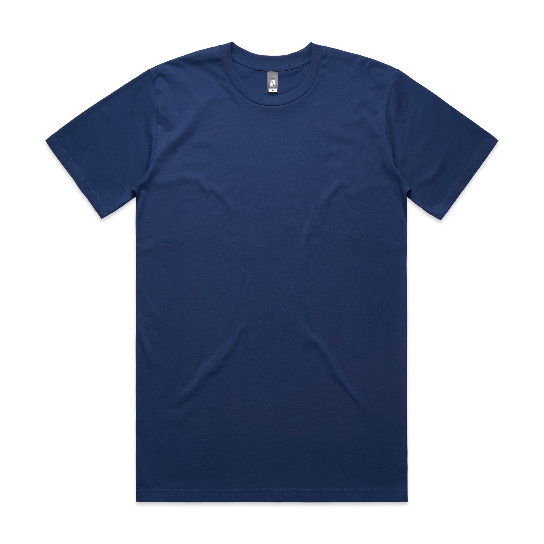 Men's Classic Tee Shirt Set A | Arena Custom Blanks - Arena Prints - Front - Cobalt - Blue