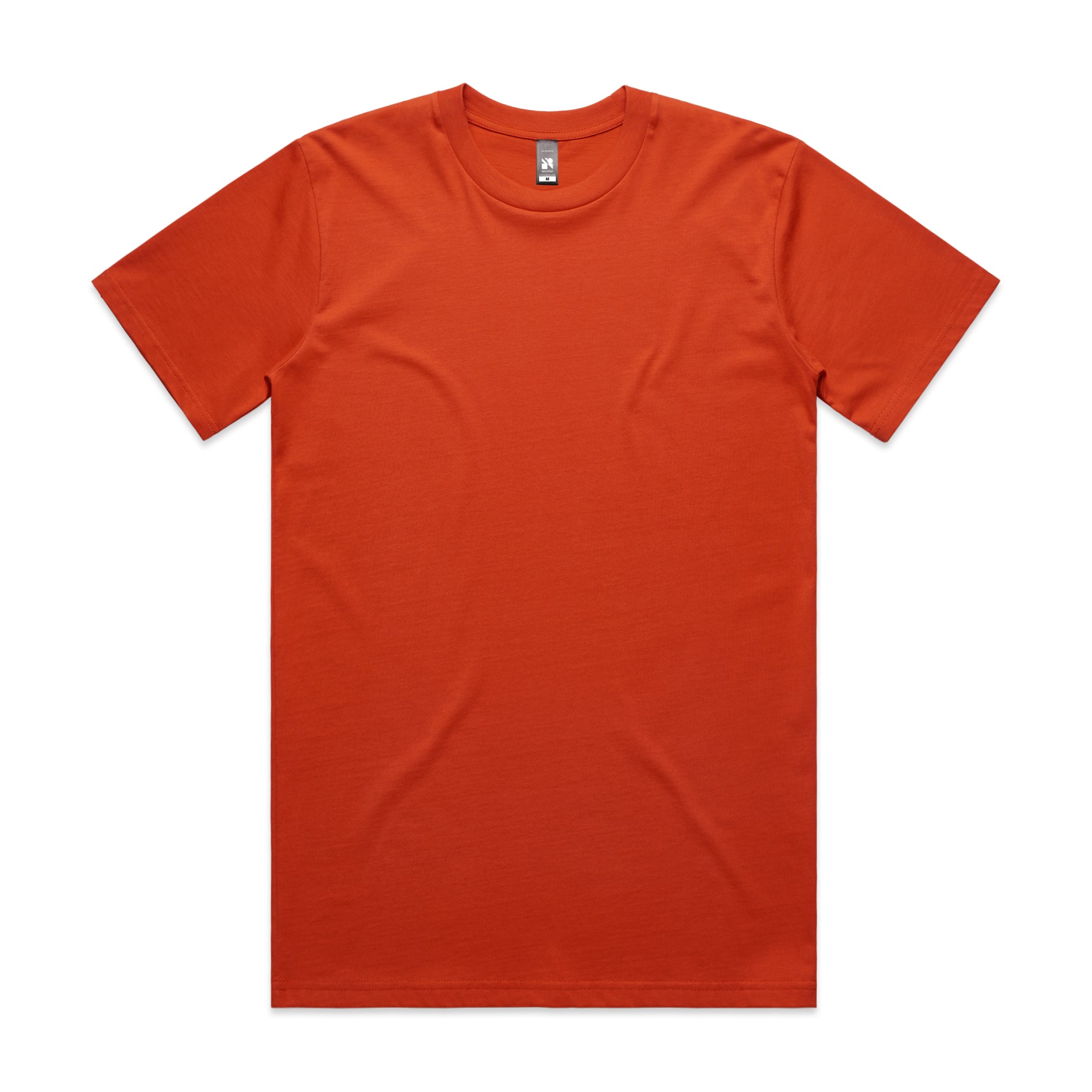 Men's Classic Tee Shirt Set B | Arena Custom Blanks - Arena Prints - Front - Autumn - Orange