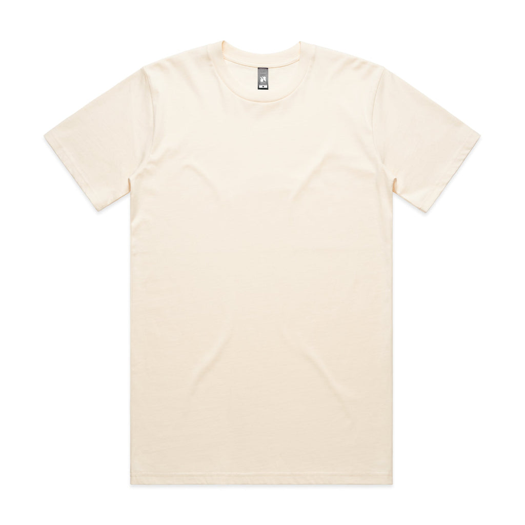 Men's Classic Tee Shirt Set B | Arena Custom Blanks - Arena Prints - Front - Ecru - Cream