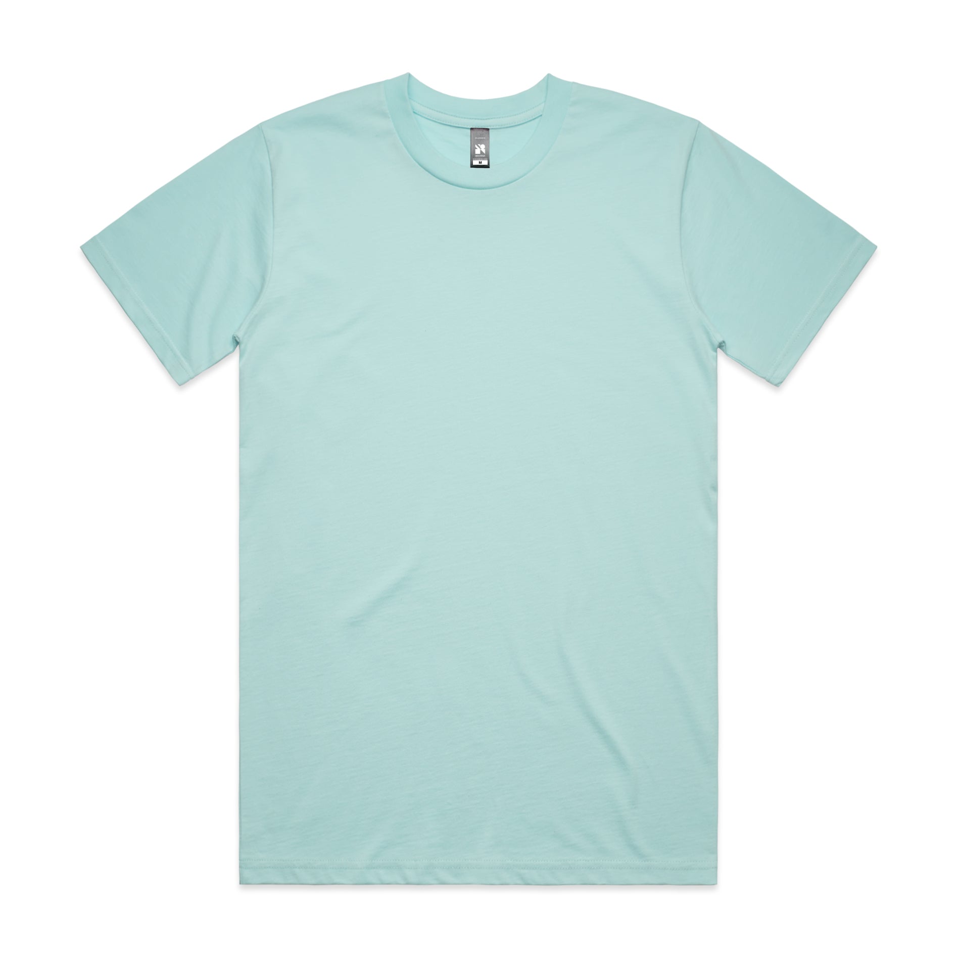 Men's Classic Tee Shirt Set C | Arena Custom Blanks - Arena Prints - Front - Lagoon - Blue