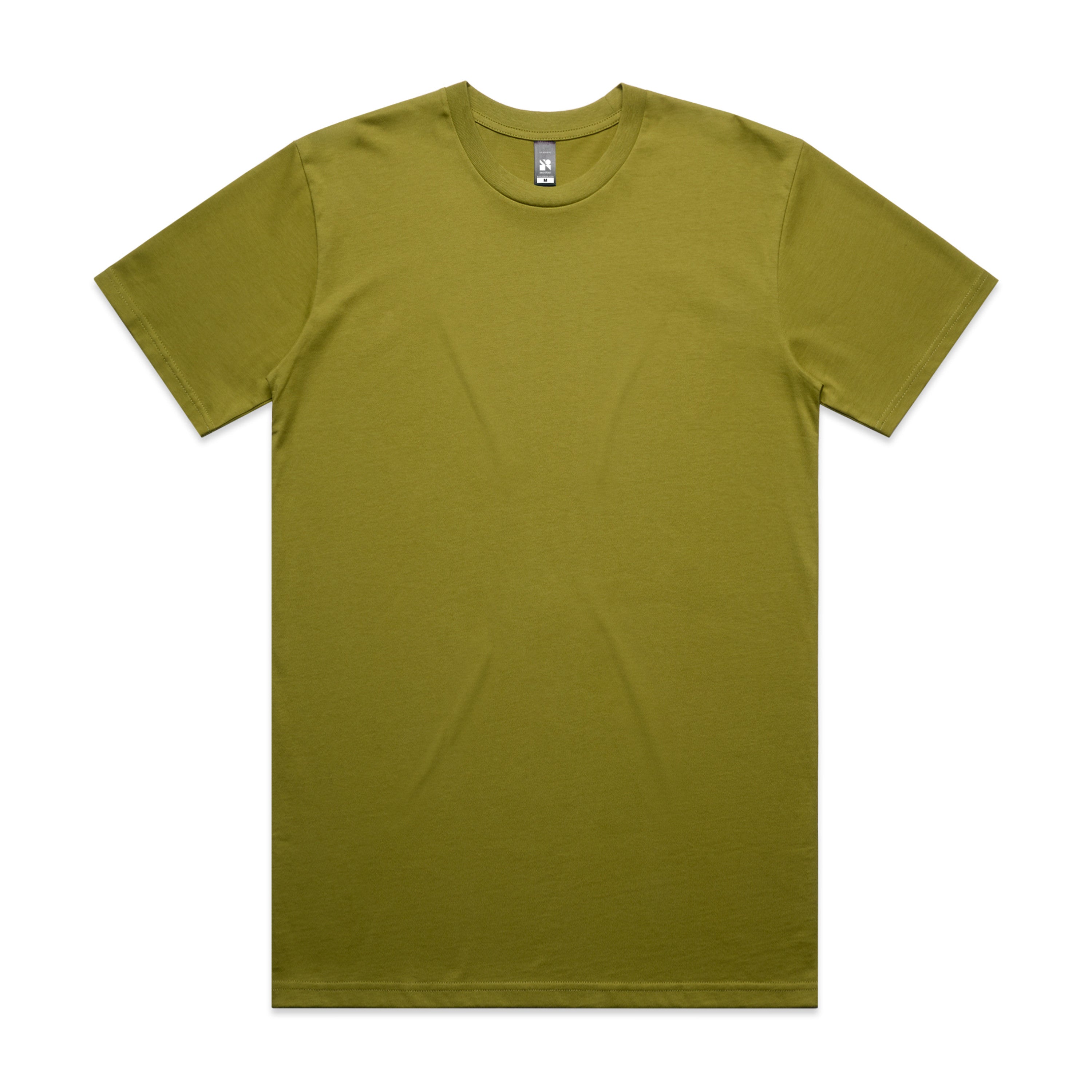 Men's Classic Tee Shirt Set C | Arena Custom Blanks - Arena Prints - Front - Moss - Green 