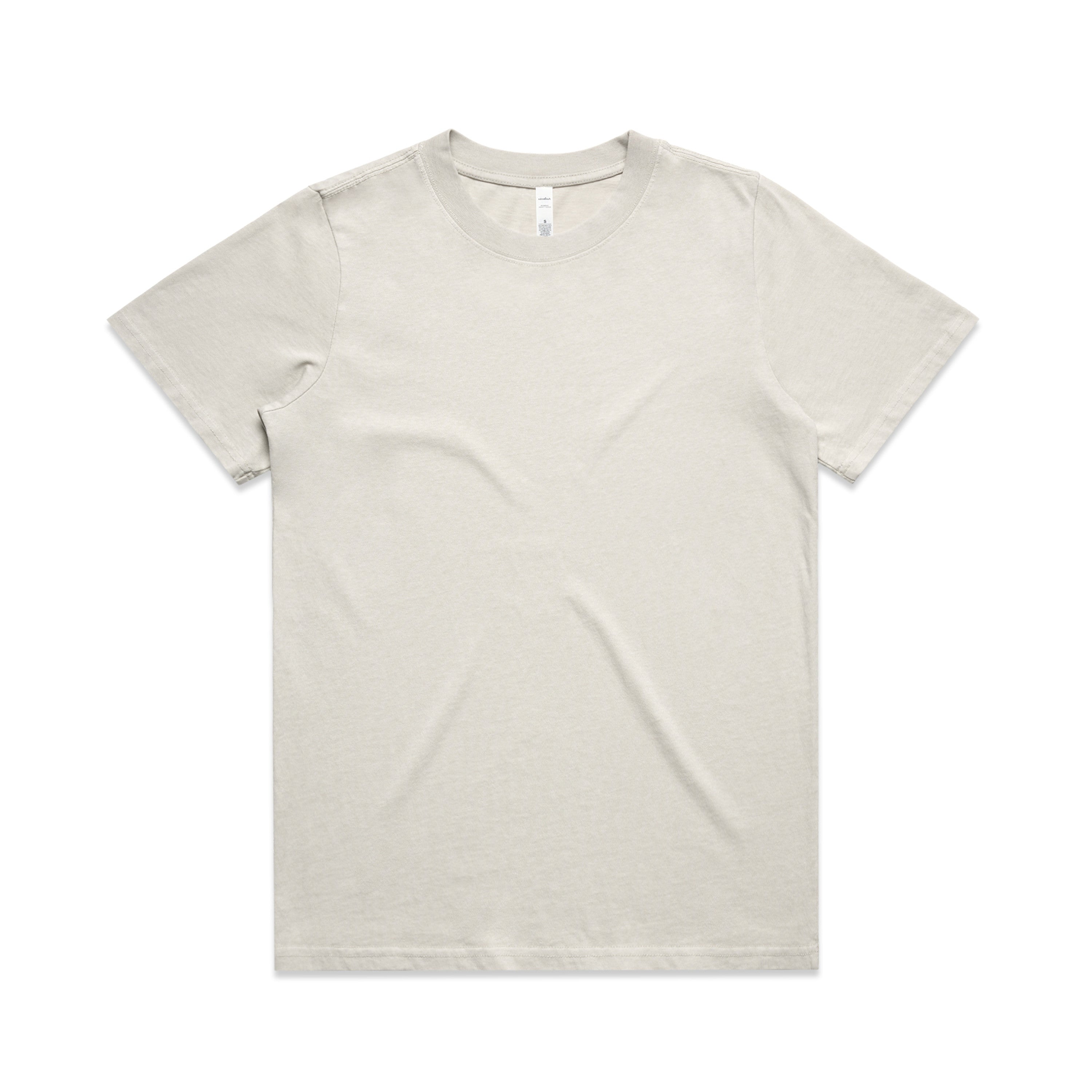 Women’s Heavy Faded Tee | Arena Custom Blanks - Arena Prints - Front - Faded Bone - Cream