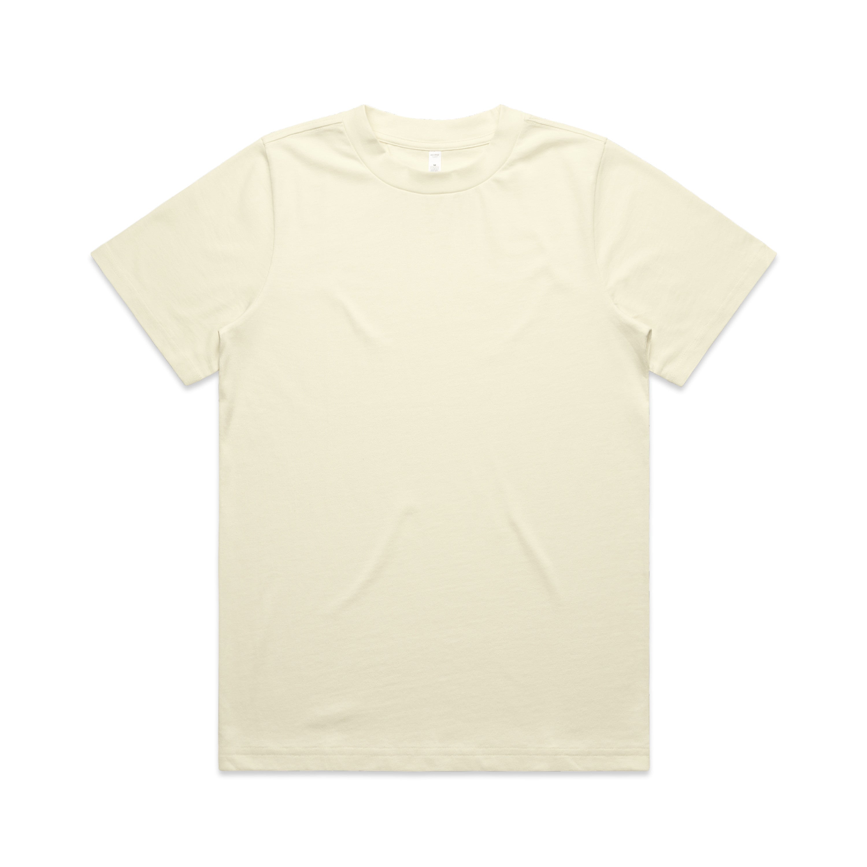 Women's Heavy Tee Shirt | Arena Custom Blanks - Arena Prints - Front - Butter - Yellow