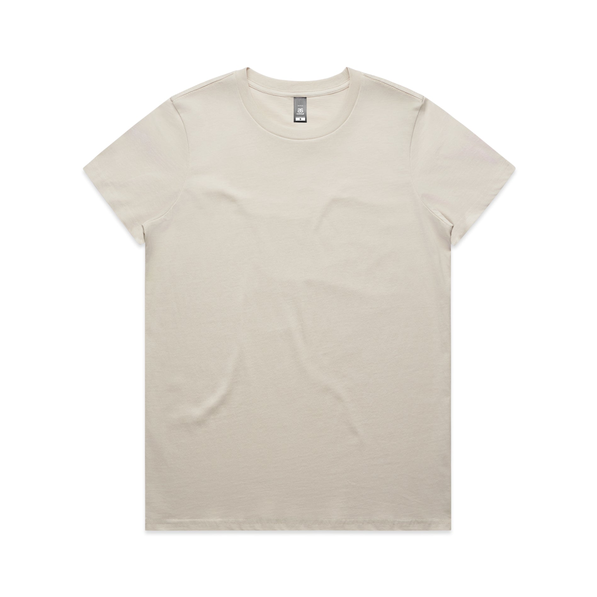 Women's Maple Tee Shirt | Arena Custom Blanks - Arena Prints - Front - Bone - Cream