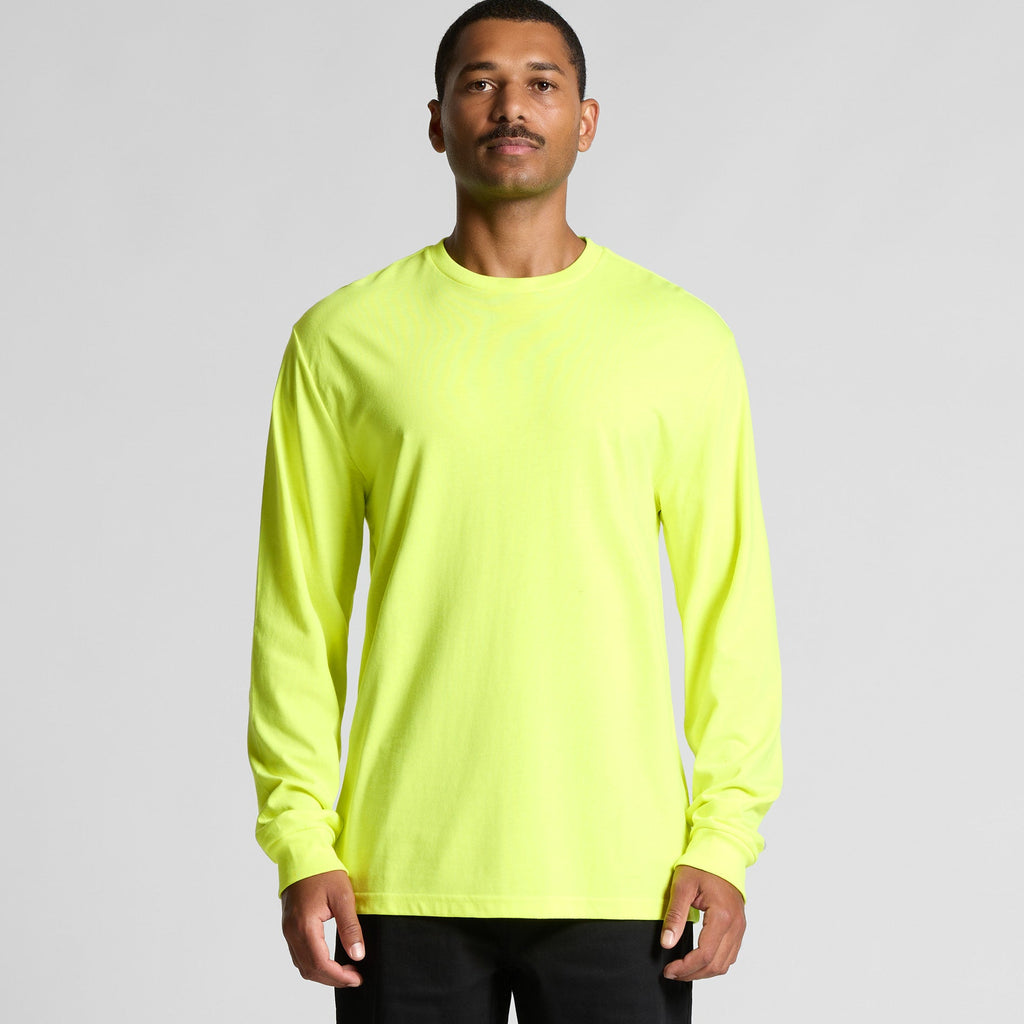 Block Safety Long Sleeve Tee | Arena Custom Blanks - Arena Prints - Front