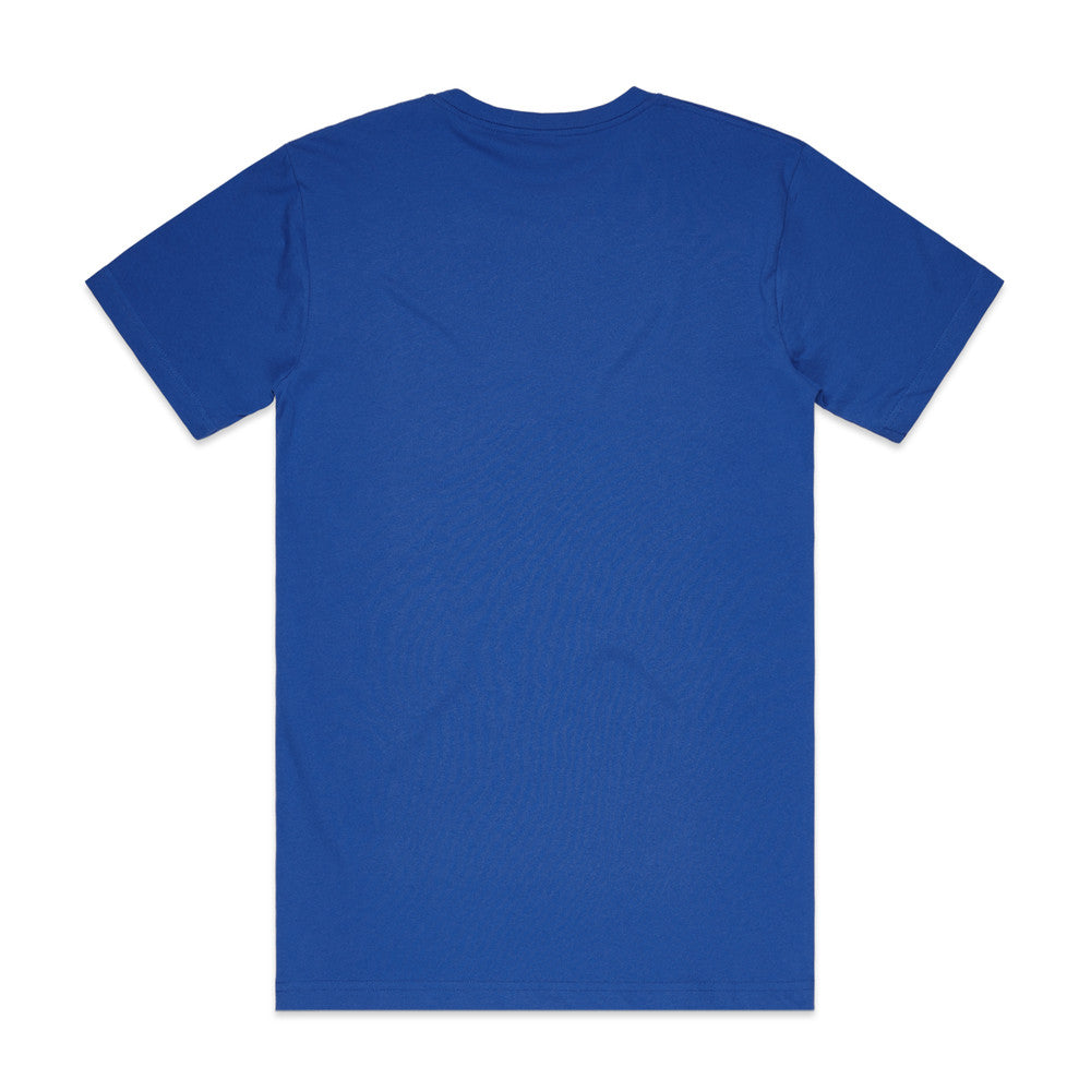 Block Tee| Arena Custom Blanks - Arena Prints - Back - Bright Royal - Blue