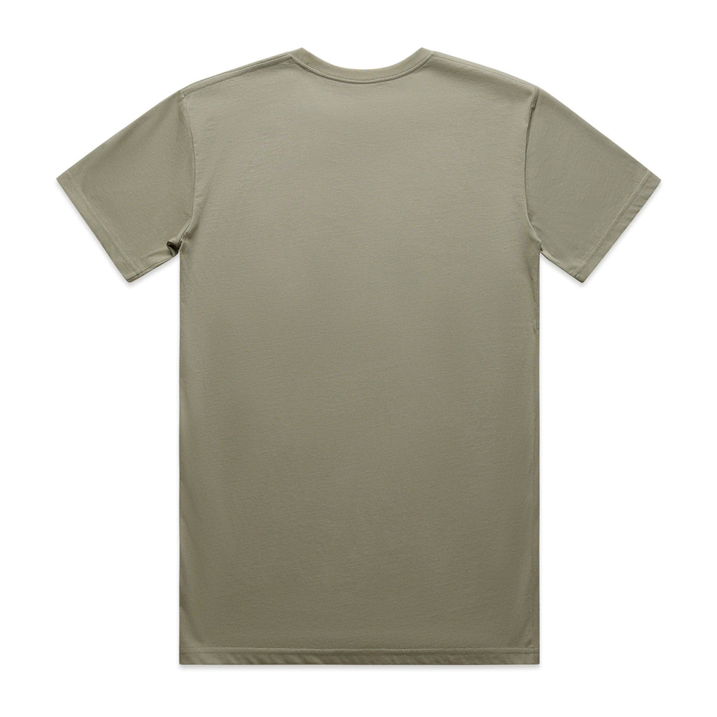 Men's Basic Tee Set B |  Arena Custom Blanks - Arena Prints - Back - Eucalyptus - Green