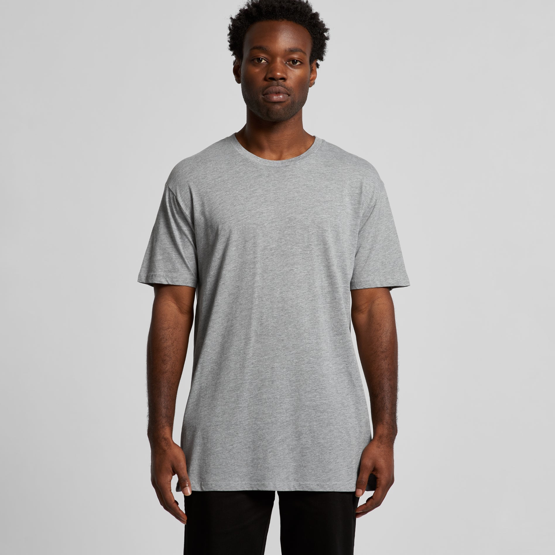 Men's Basic Tee Set B |  Arena Custom Blanks - Arena Prints - Modeled Shot - Front