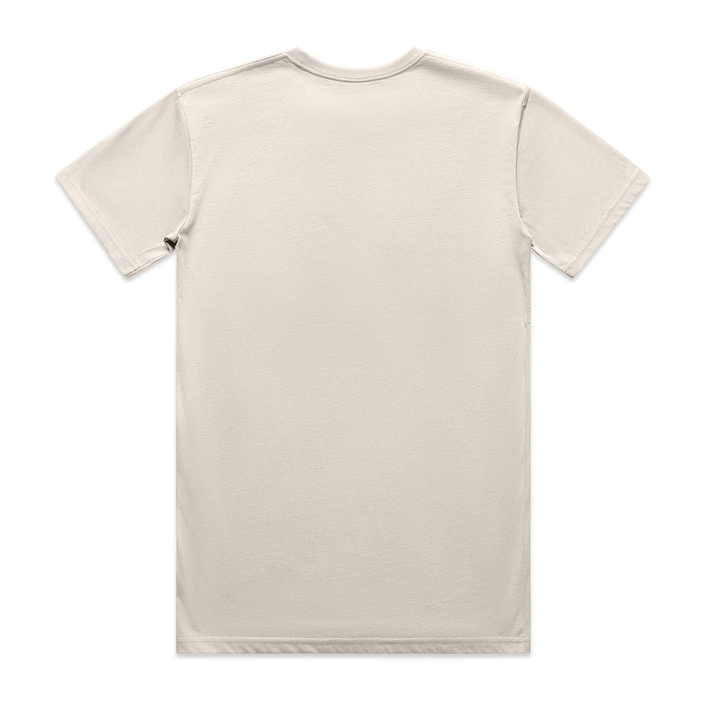 Men's Basic Tee Set C |  Arena Custom Blanks - Arena Prints - Back - Bone - Cream