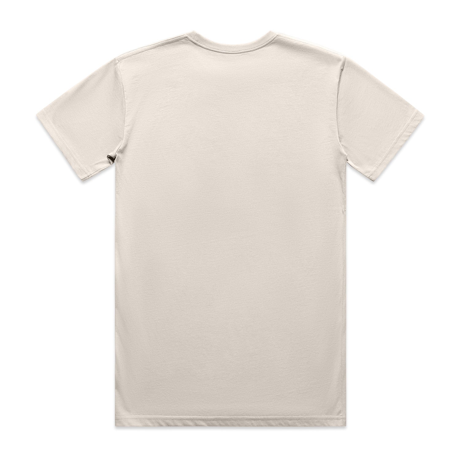 Men's Basic Tee Set C |  Arena Custom Blanks - Arena Prints - Back - Bone - Cream