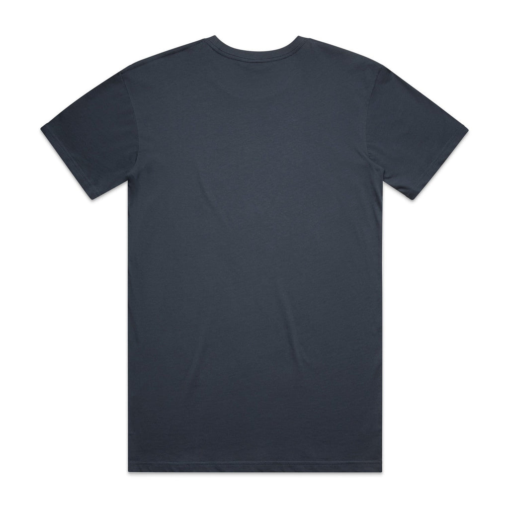 Men's Basic Tee Set C |  Arena Custom Blanks - Arena Prints - Back  - Petrol Blue - Blue