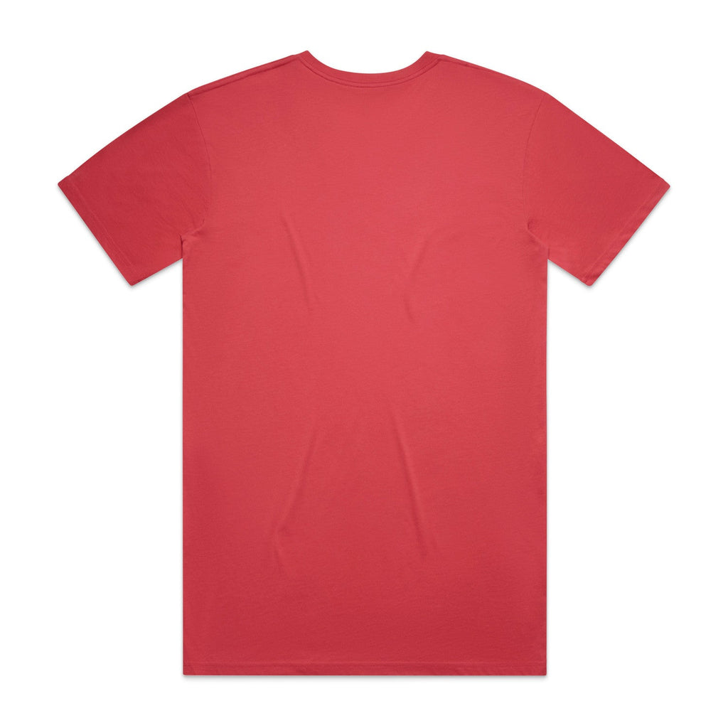 Men's Basic Tee Set C |  Arena Custom Blanks - Arena Prints - Back - Watermelon - Red