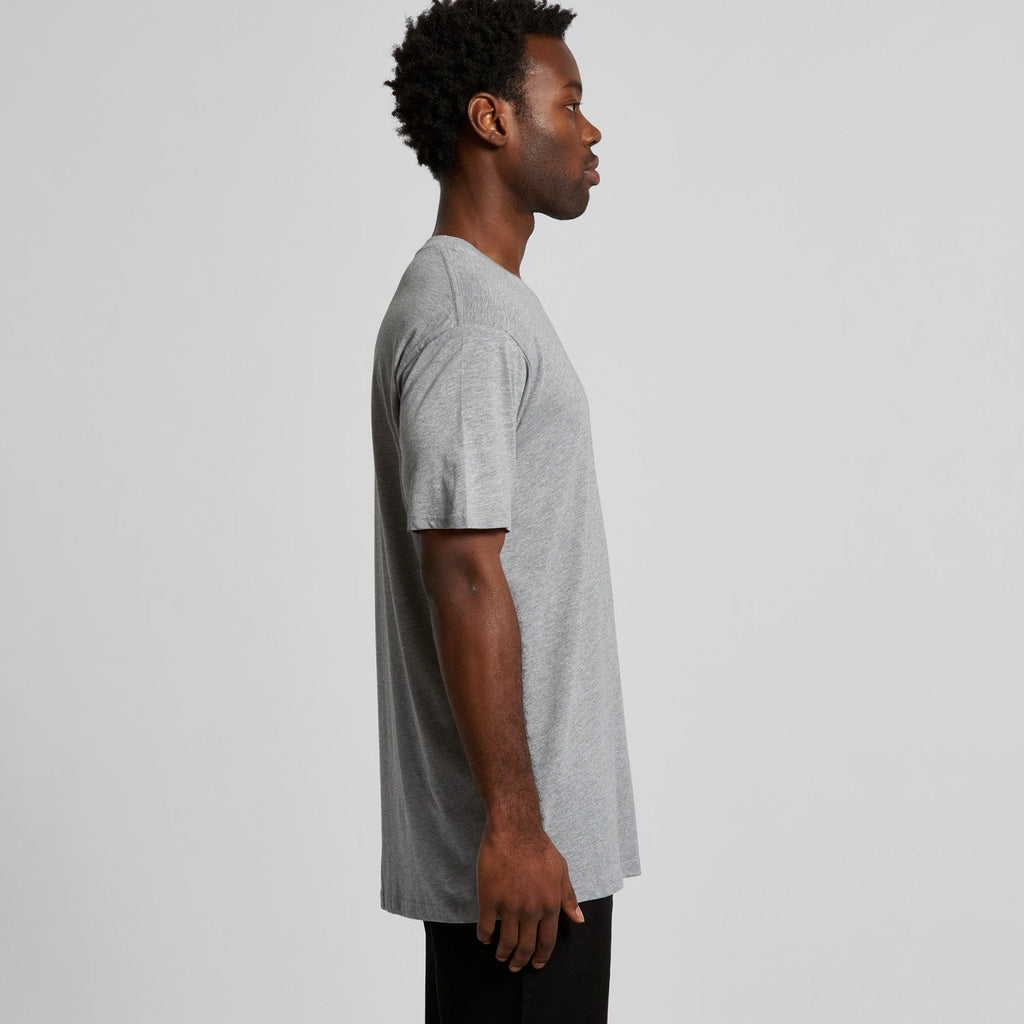 Men's Basic Tee Set C |  Arena Custom Blanks - Arena Prints - Modeled Shot - Side