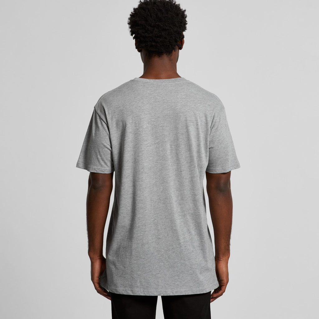 Men's Basic Tee Shirt Set C | Arena Custom Blanks - Arena Prints - Modeled Shot- Back