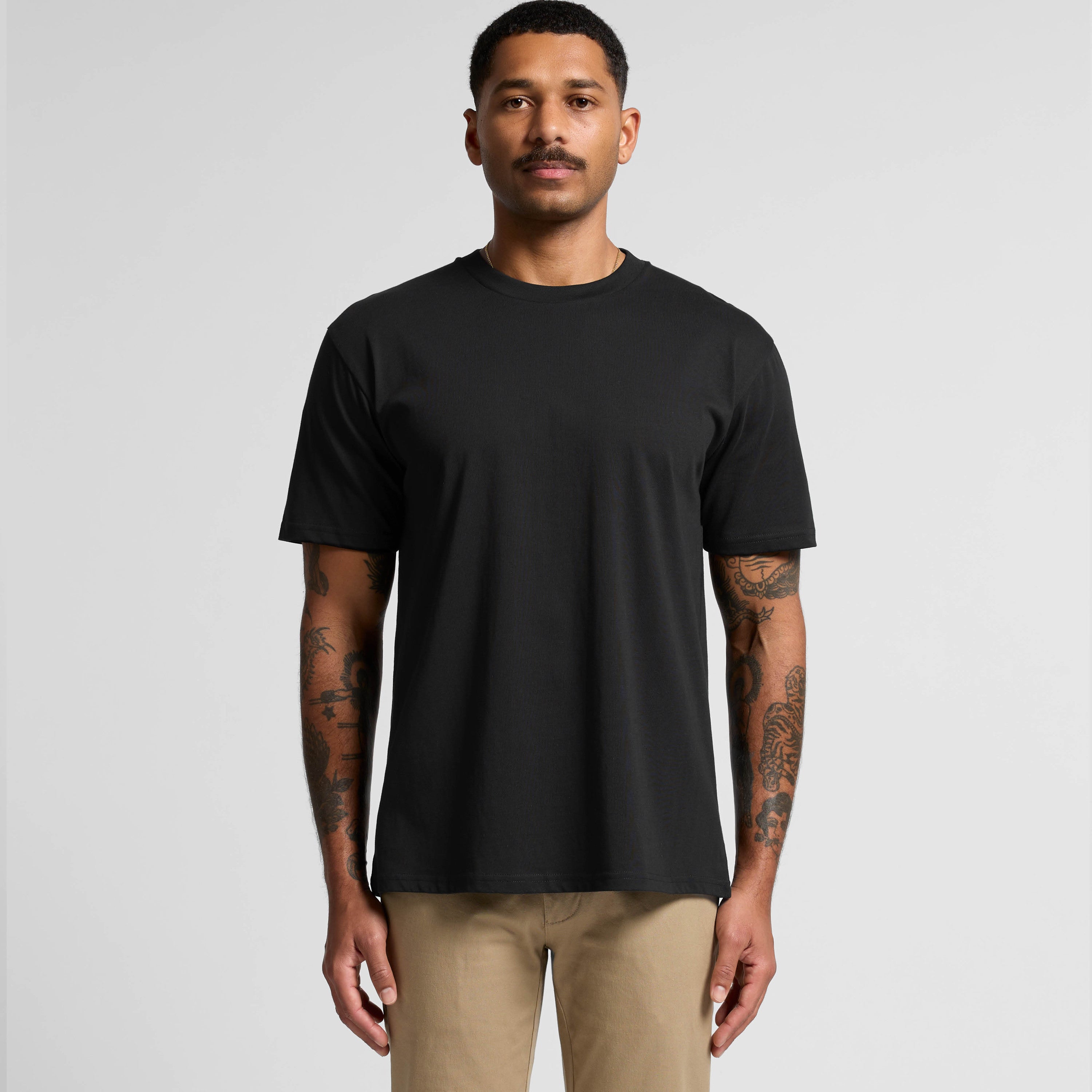 Men's Classic Minus Tee | Arena Custom Blanks - Arena Prints - Modeled Shot - Front