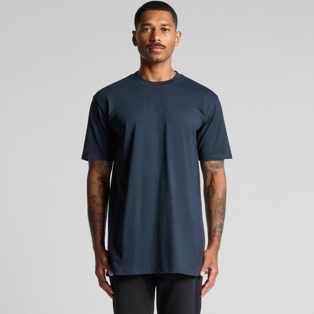 Men's Classic Plus Tee | Arena Custom Blanks - Arena Prints - Modeled Shot - Front