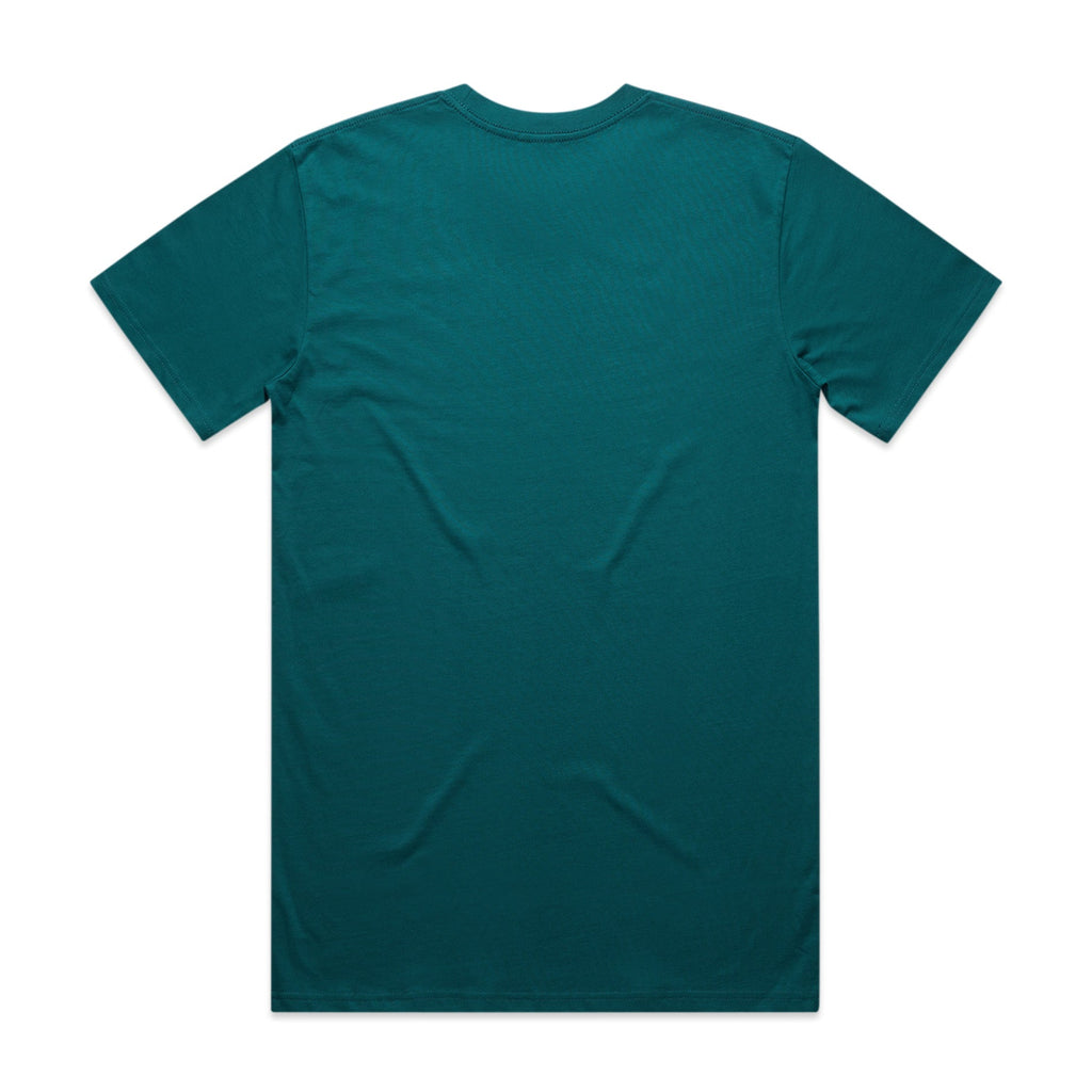 Men's Classic Tee Shirt Set A | Arena Custom Blanks - Arena Prints - Back - Atlantic - Blue