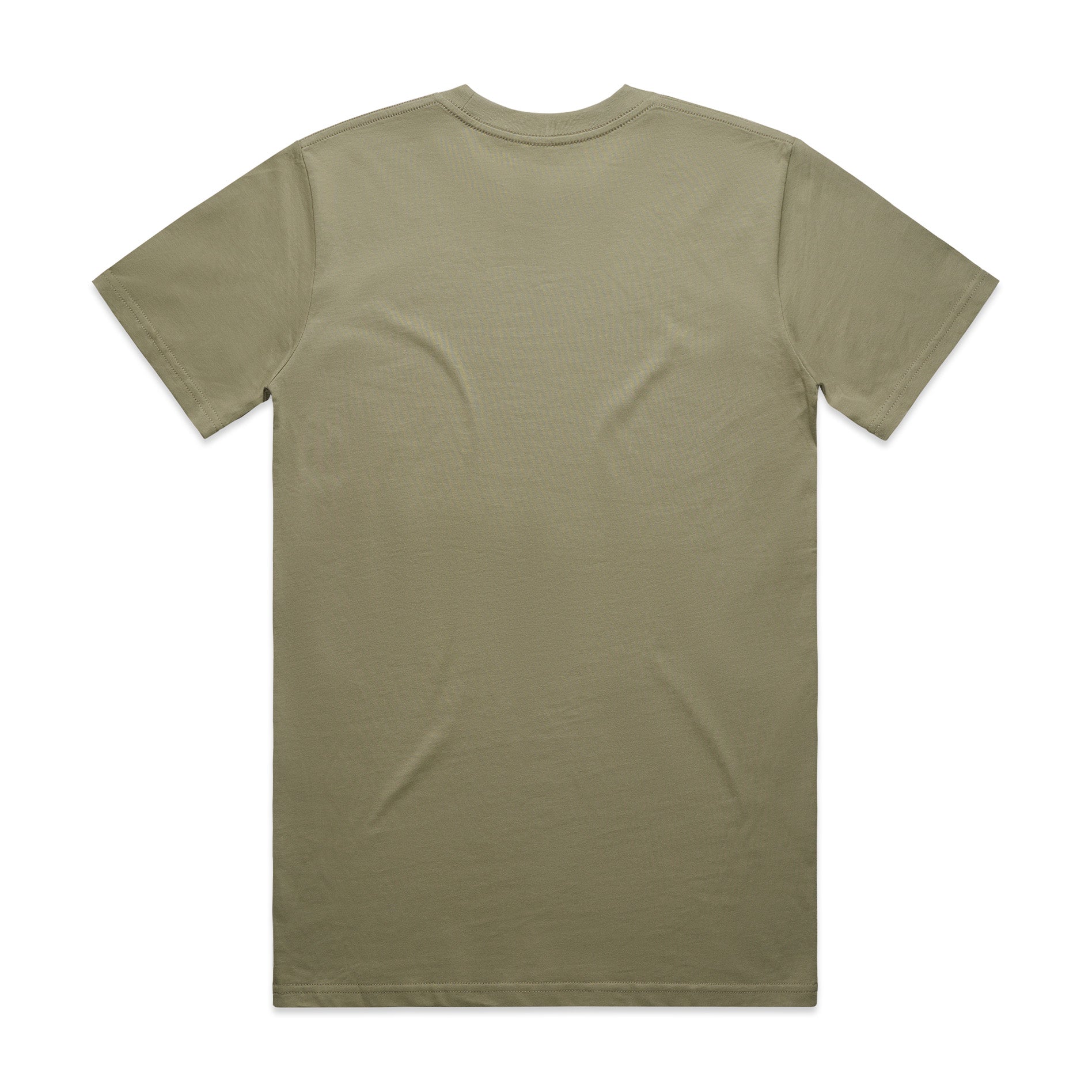 Men's Classic Tee Shirt Set A | Arena Custom Blanks - Arena Prints - Back - Eucalyptus - Green 
