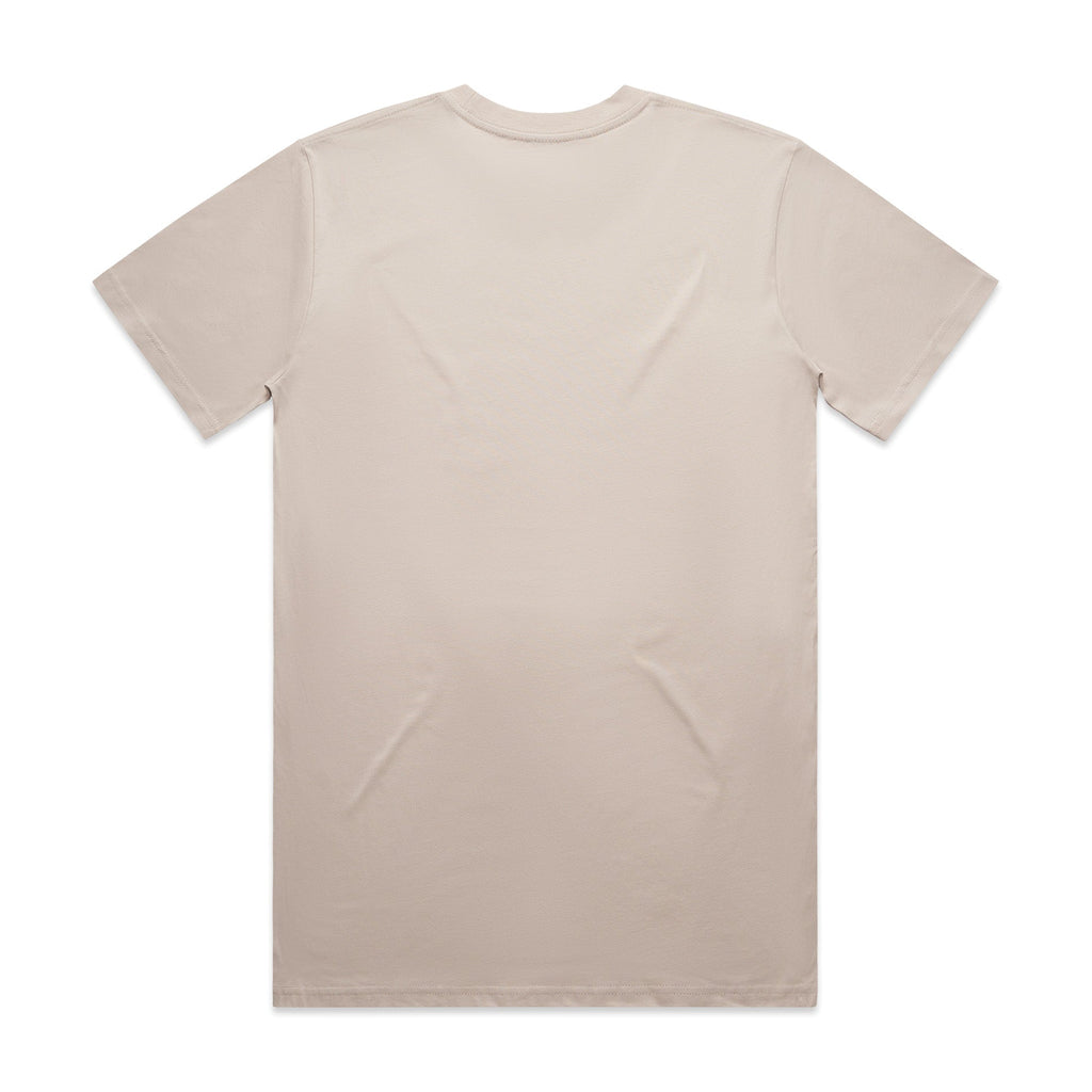 Men's Classic Tee Shirt Set B | Arena Custom Blanks - Arena Prints - Back - Bone - Cream