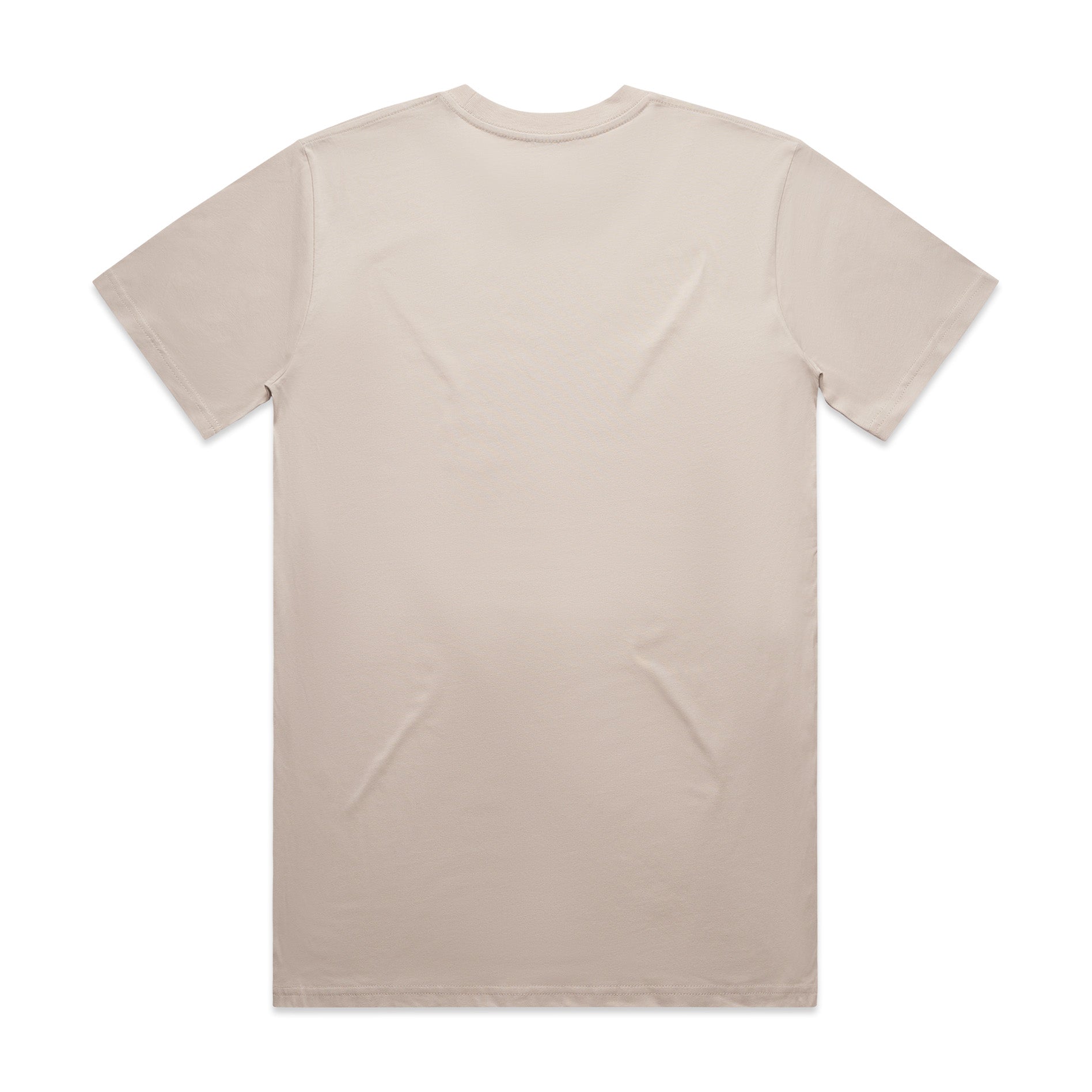 Men's Classic Tee Shirt Set B | Arena Custom Blanks - Arena Prints - Back - Bone - Cream