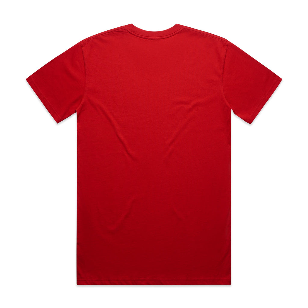 Men's Classic Tee Shirt Set B | Arena Custom Blanks - Arena Prints - Back - Red