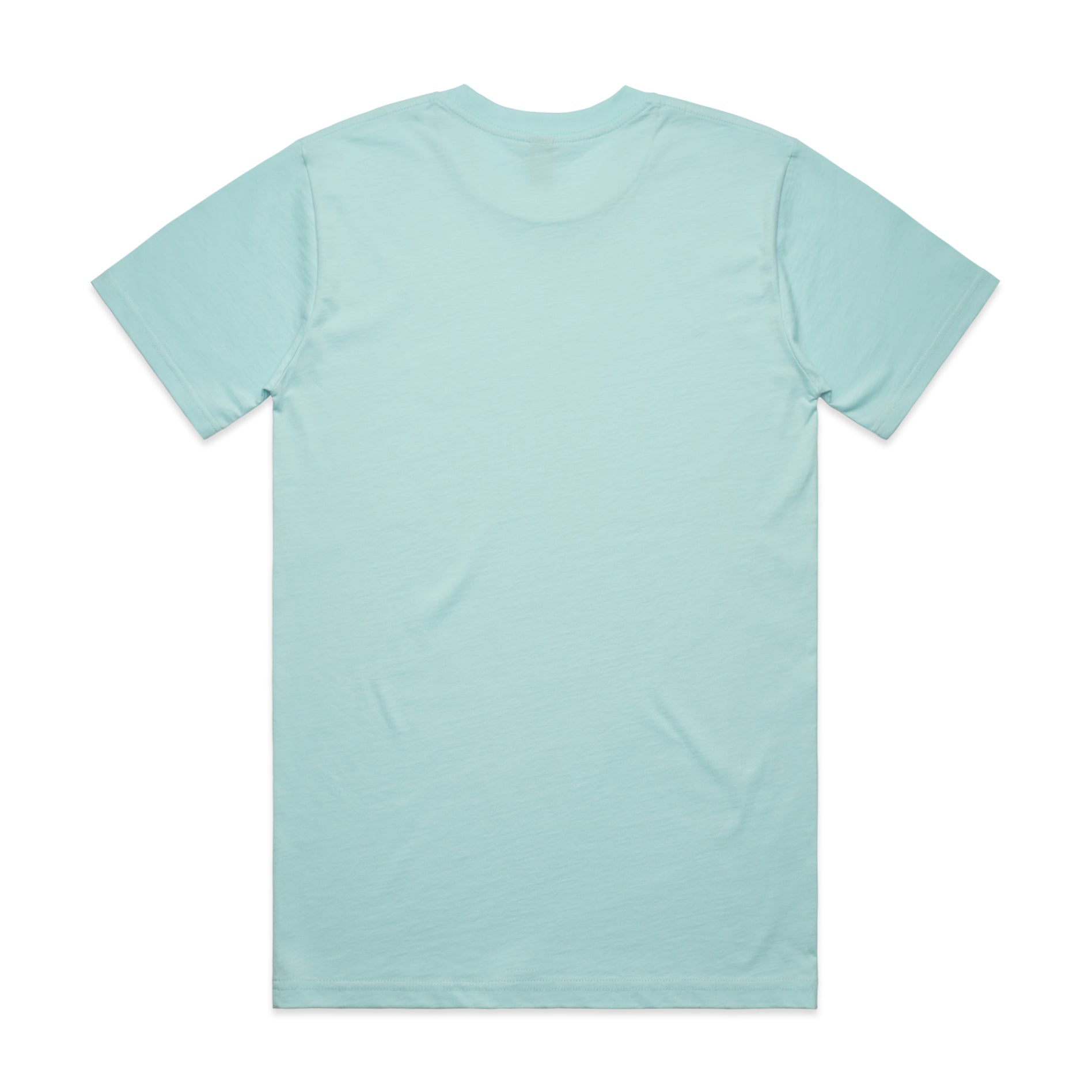 Men's Classic Tee Shirt Set C | Arena Custom Blanks - Arena Prints - Back - Lagoon - Blue