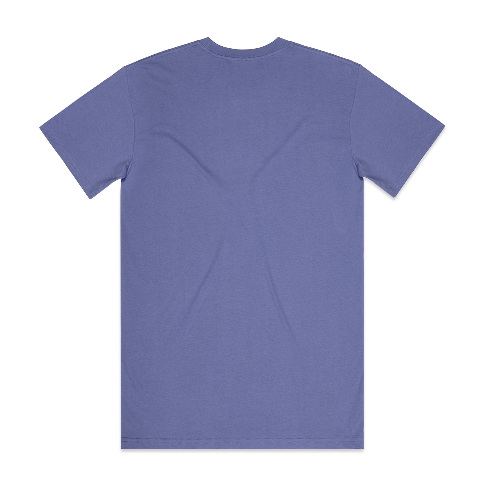 Men's Classic Tee Shirt Set C | Arena Custom Blanks - Arena Prints - Back - Lapis - Blue