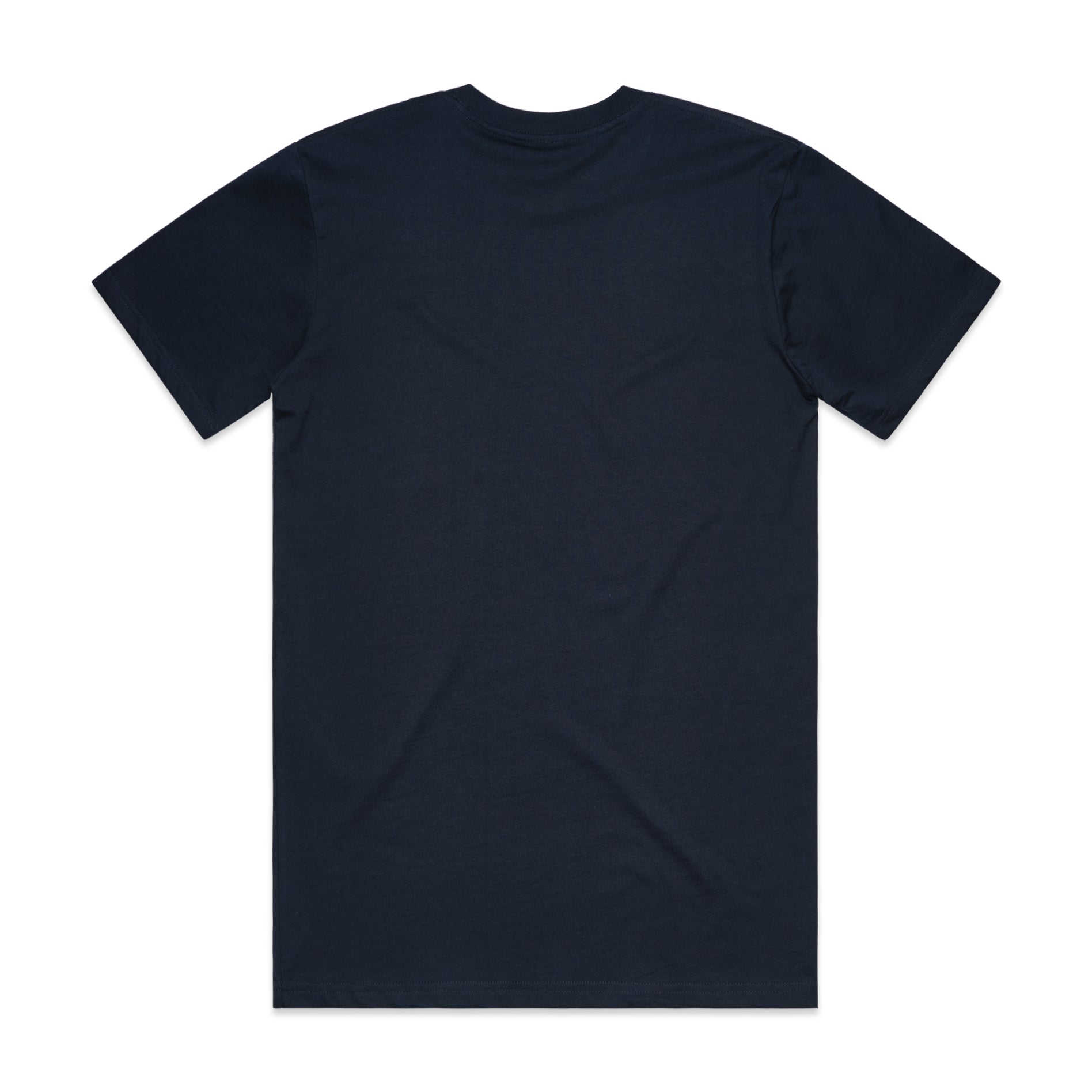Men's Classic Tee Shirt Set C | Arena Custom Blanks - Arena Prints - Back - Navy - Blue