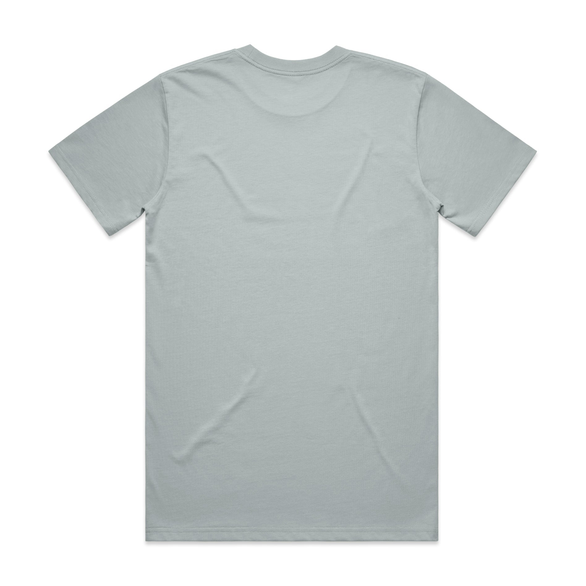Men's Classic Tee Shirt Set C | Arena Custom Blanks - Arena Prints - Back - Smoke - Grey
