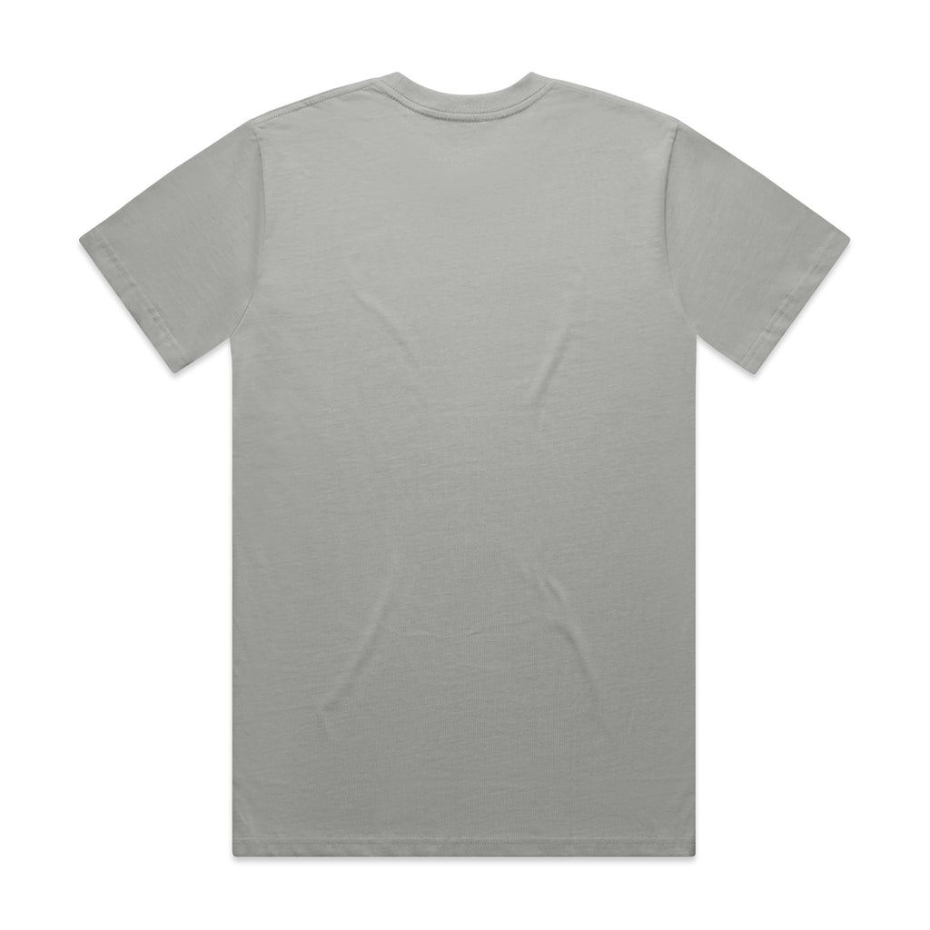 Men's Classic Tee Shirt Set C | Arena Custom Blanks - Arena Prints - Back  - Strom - Grey