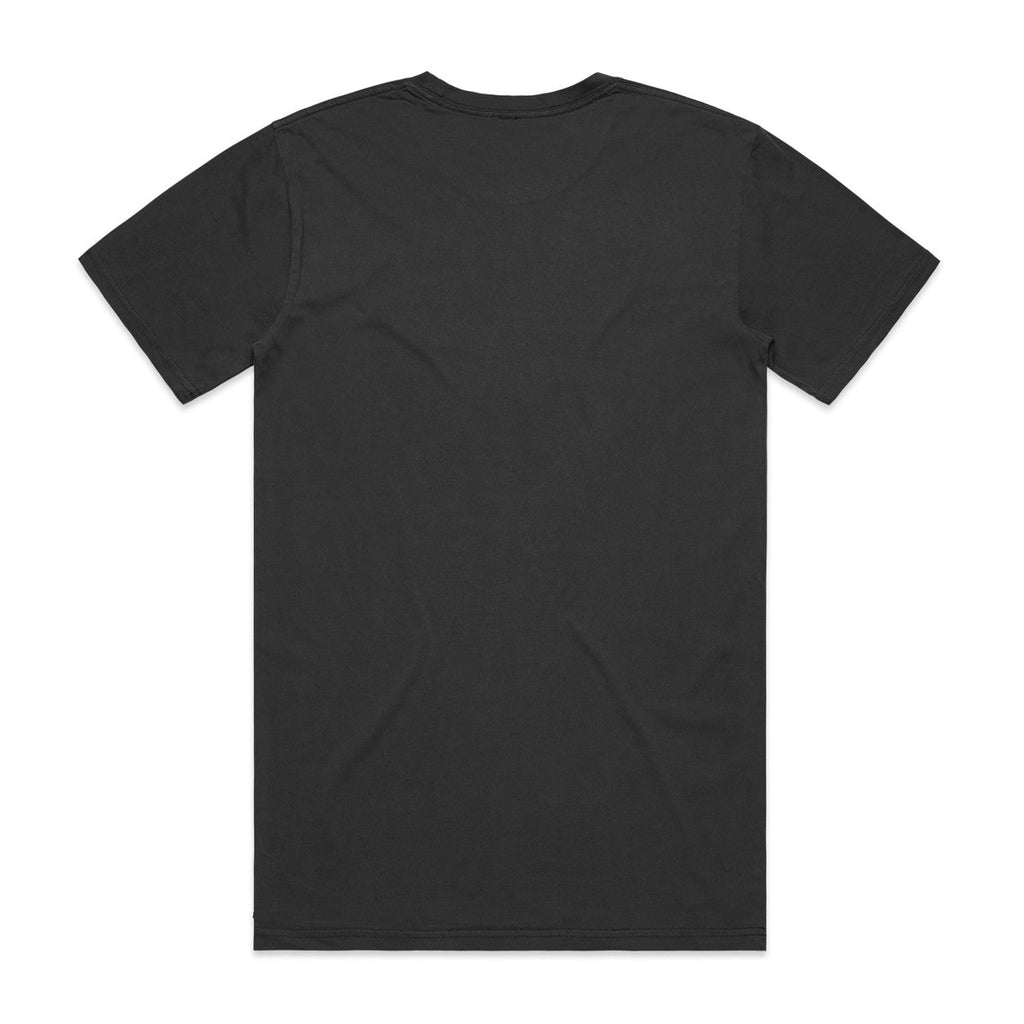 Men's Faded Tee Shirt |Arena Custom Blanks - Arena Prints - Back - Faded Black - Black
