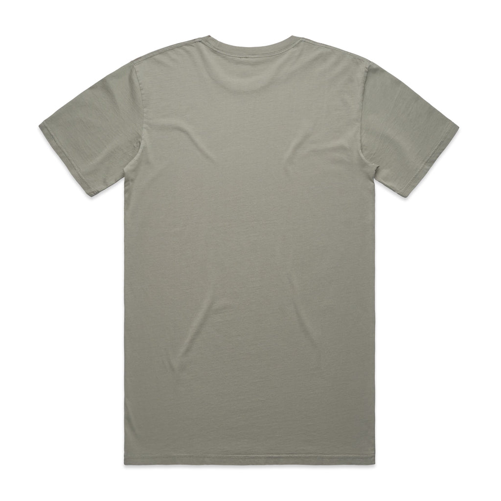 Men's Faded Tee Shirt |Arena Custom Blanks - Arena Prints - Back - Faded Dust - Grey 