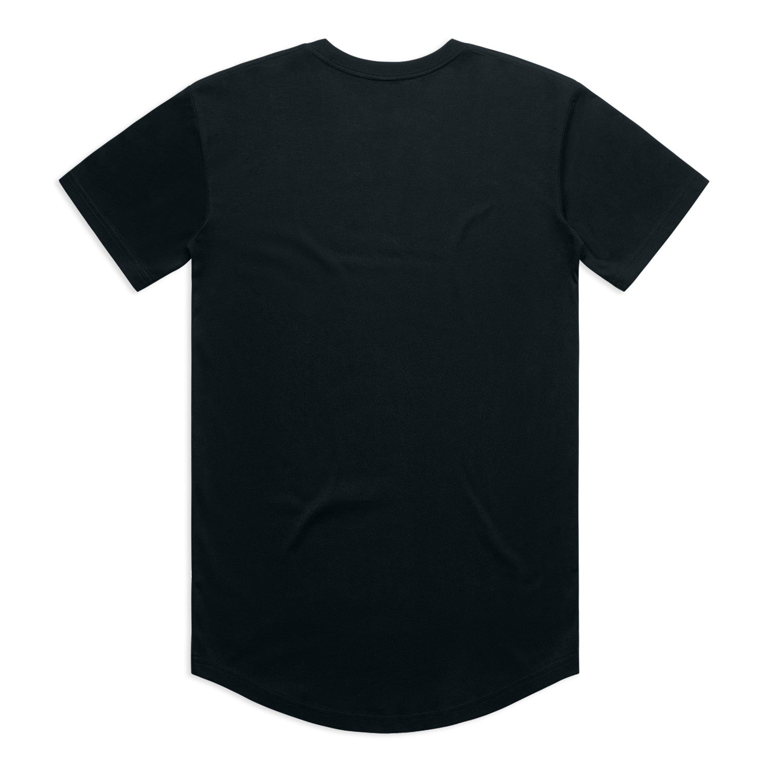 Men's Staple Curve Tee | Arena Custom Blanks - Arena Prints - Back - Navy - Blue