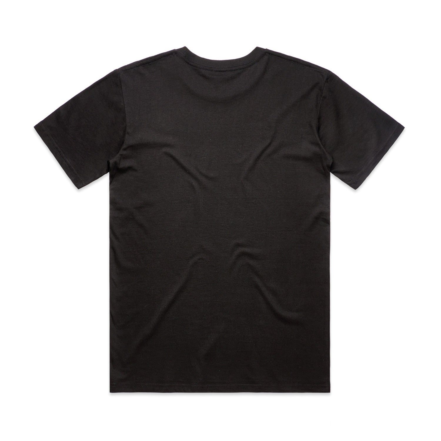 Men's Staple Minus Tee |Arena Custom Blanks - Arena Prints - Back- Coal - Black