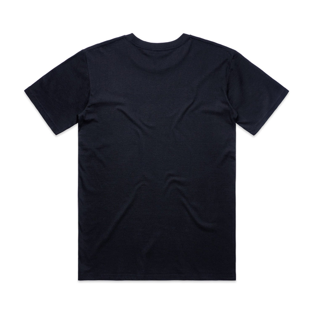 Men's Staple Minus Tee |Arena Custom Blanks - Arena Prints - Back - Navy - Blue
