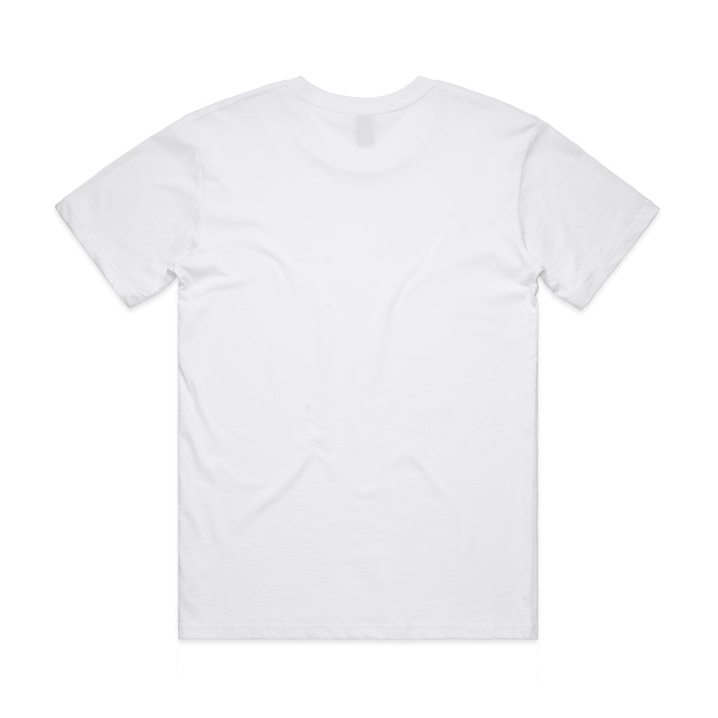 Men's Staple Minus Tee |Arena Custom Blanks - Arena Prints - Back  - White