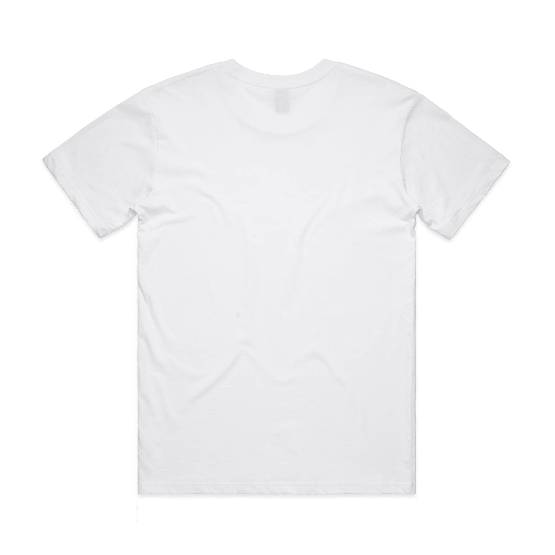 Men's Staple Minus Tee |Arena Custom Blanks - Arena Prints - Back  - White