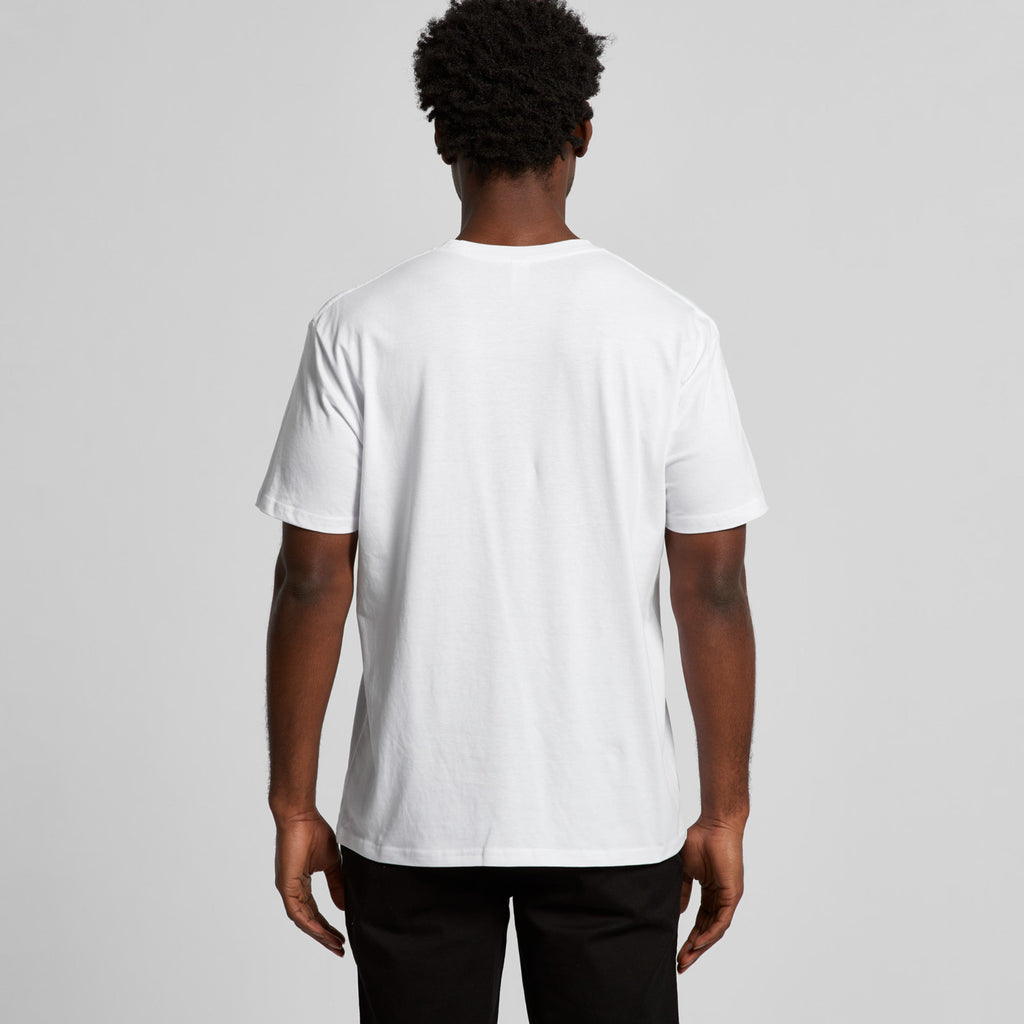 Men's Staple Minus Tee |Arena Custom Blanks - Arena Prints - Modeled Shot - Back