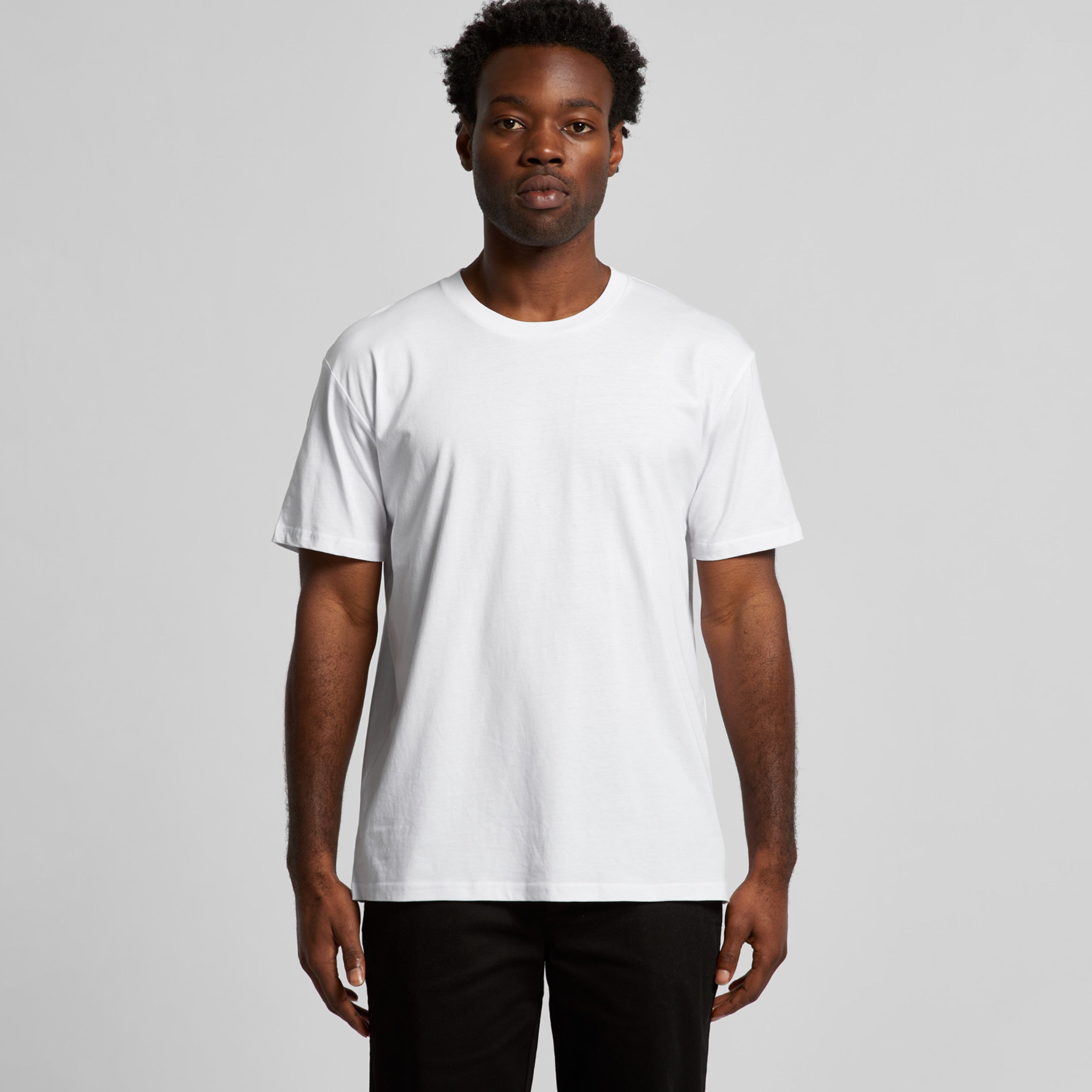 Men's Staple Minus Tee |Arena Custom Blanks - Arena Prints - Modeled Shot - Front 