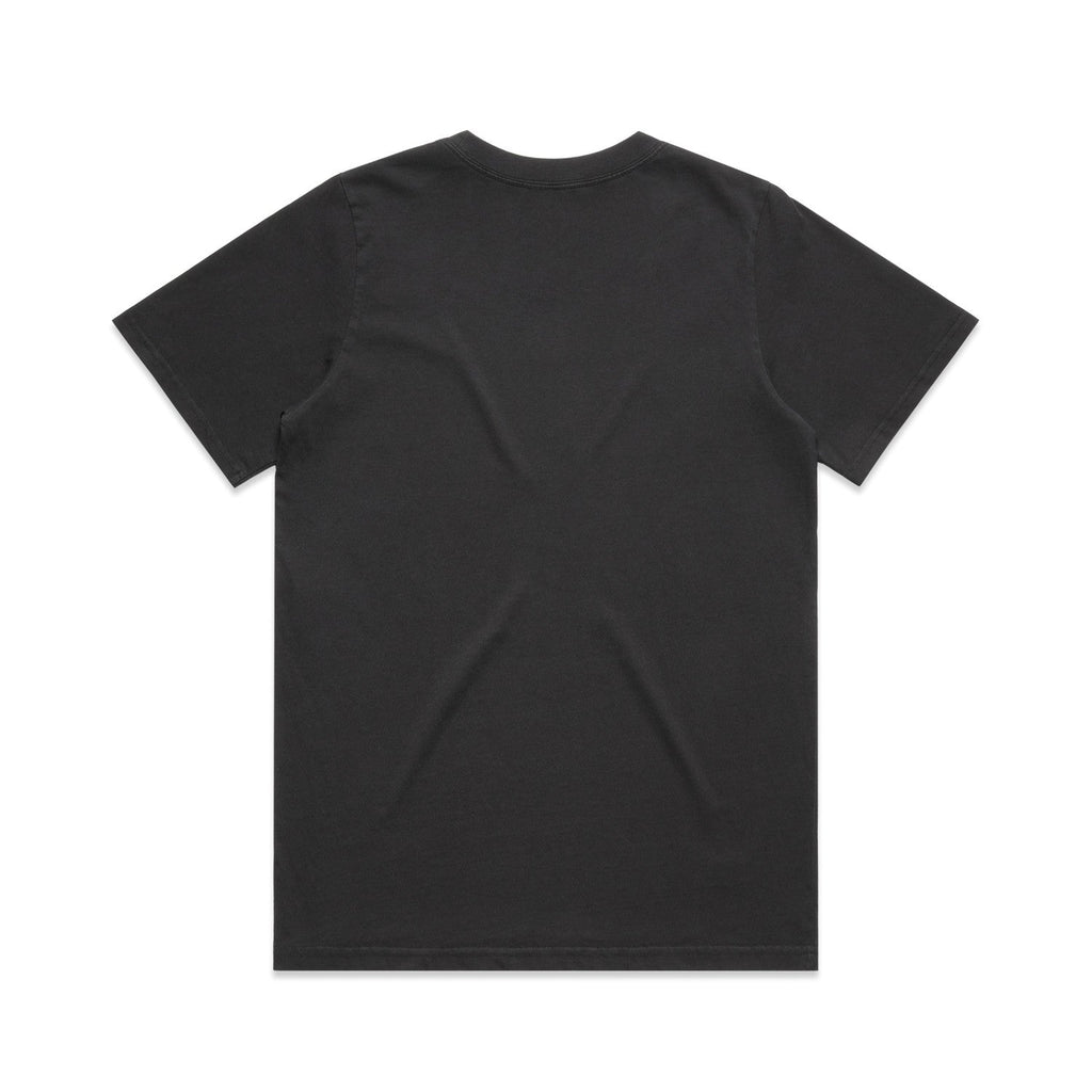 Women’s Heavy Faded Tee | Arena Custom Blanks - Arena Prints - Back - Faded Black - Black