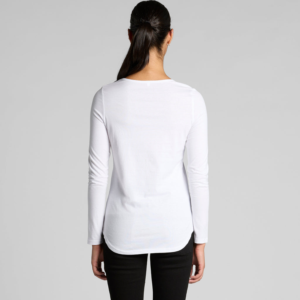 Women's Mali Long Sleeve Tee Shirt | Arena Custom Blanks - Arena Prints - Back