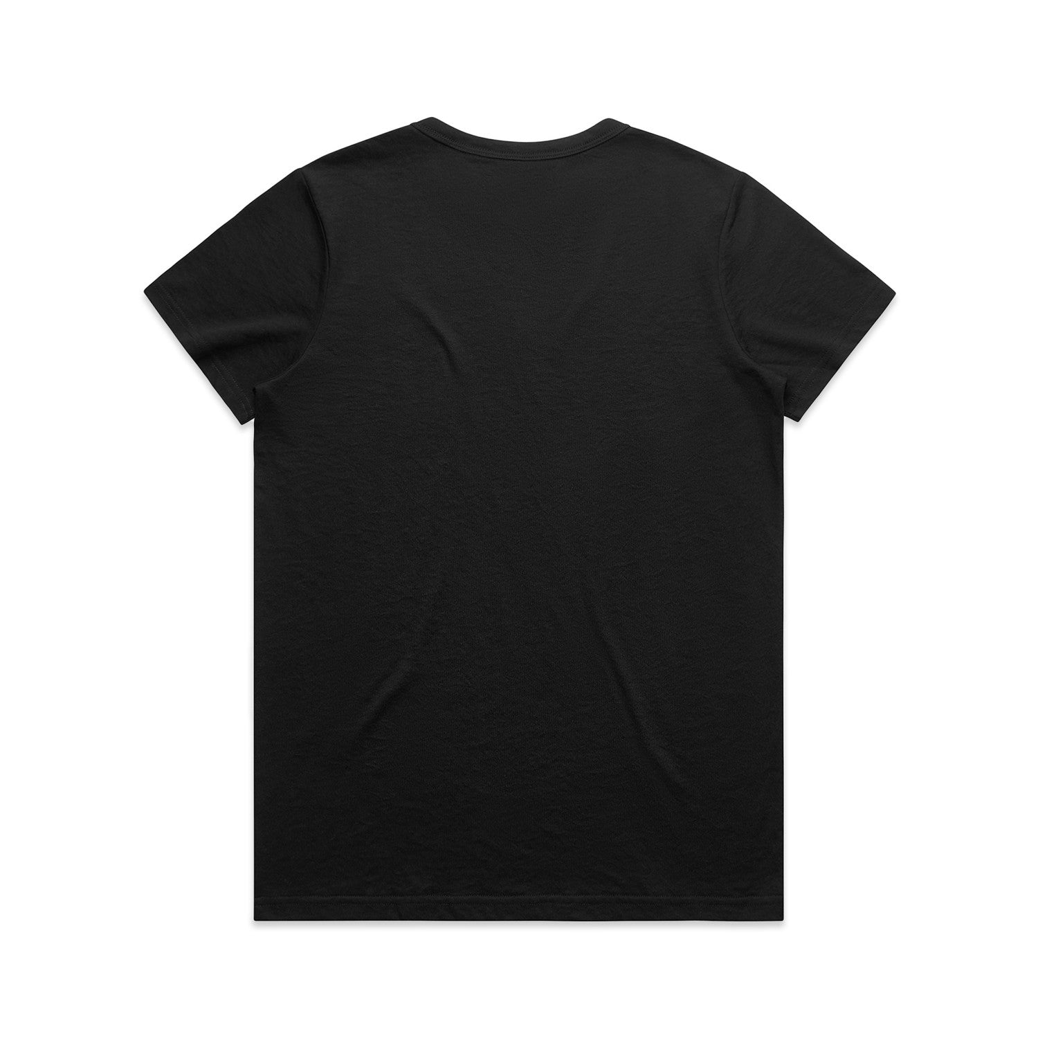 Women's Maple Active Blended Tee | Arena Custom Blank - Arena Prints - Back - Black