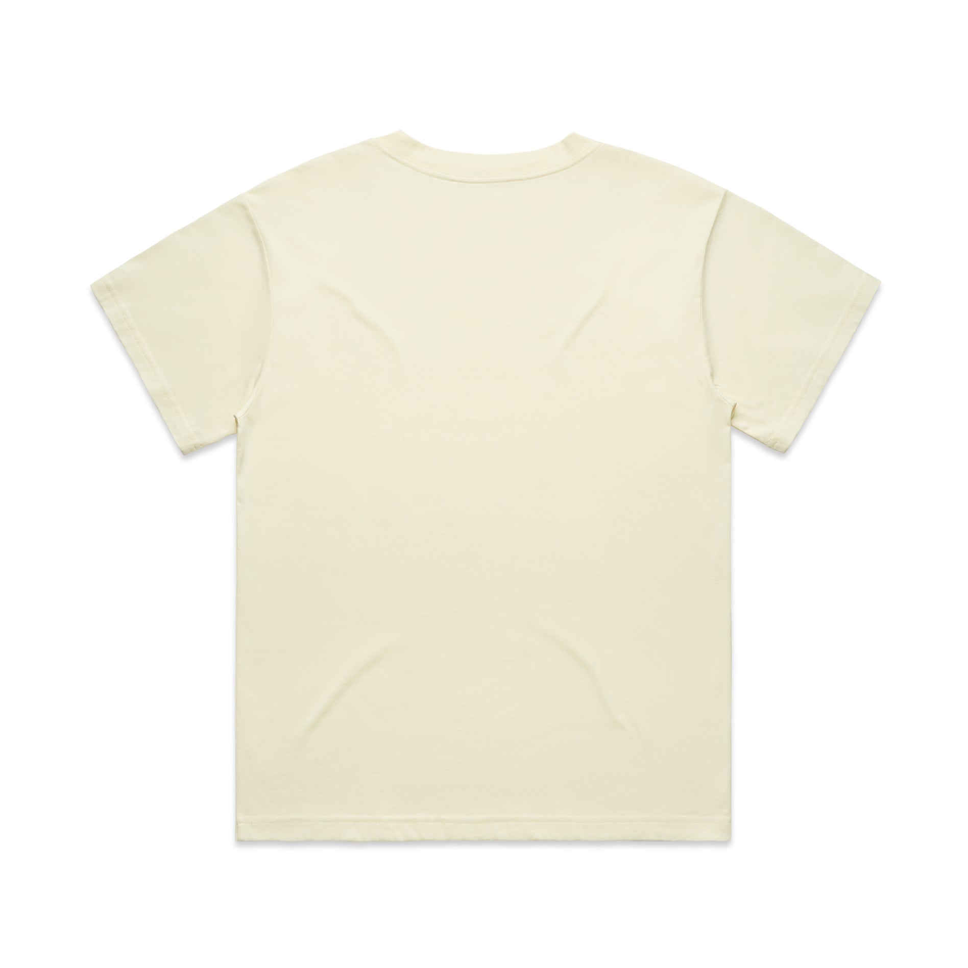 Women's Martina Tee | Arena Custom Blanks - Arena Prints - Back - Butter - Yellow