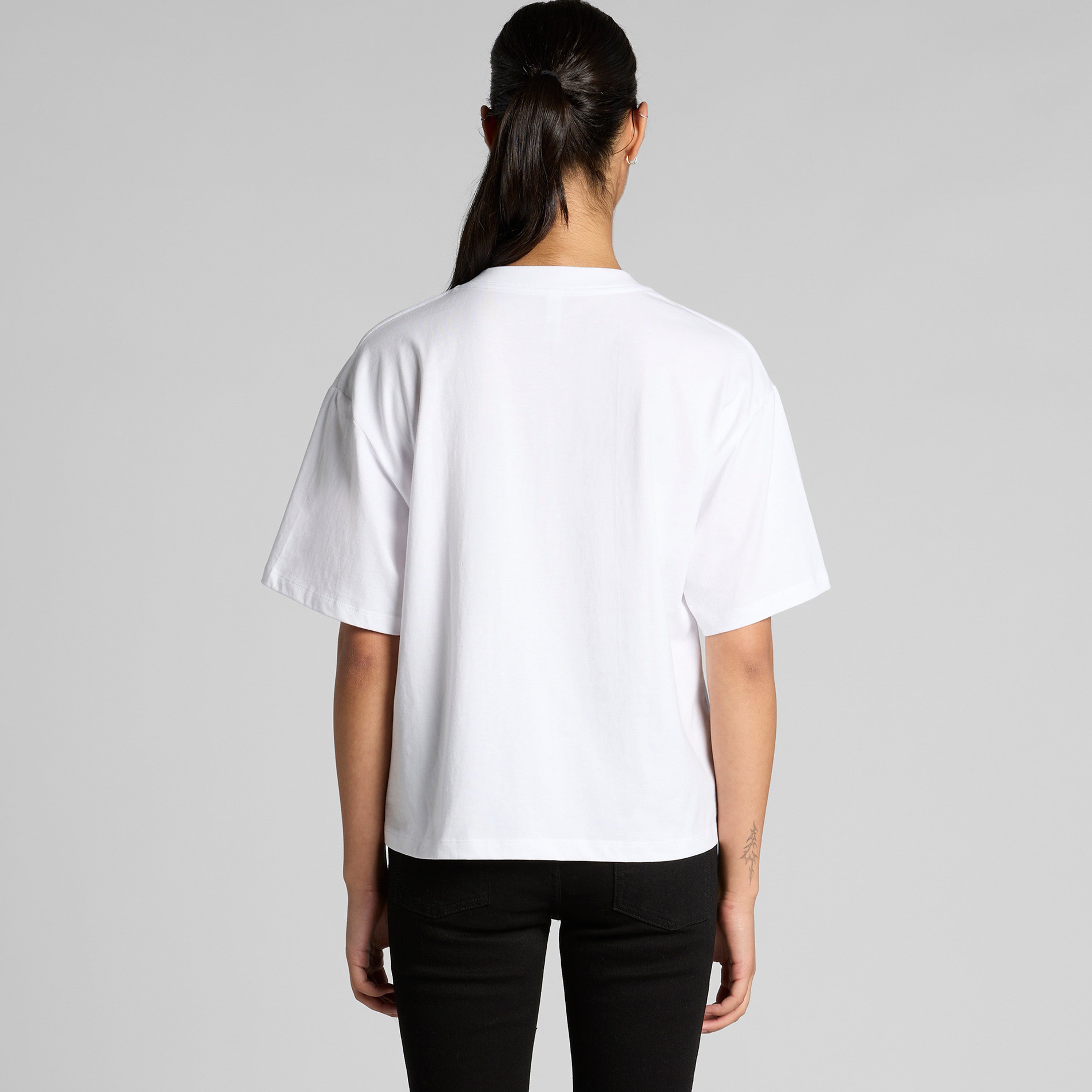 Women's Martina V Neck Tee | Arena Custom Blanks - Arena Prints - Back