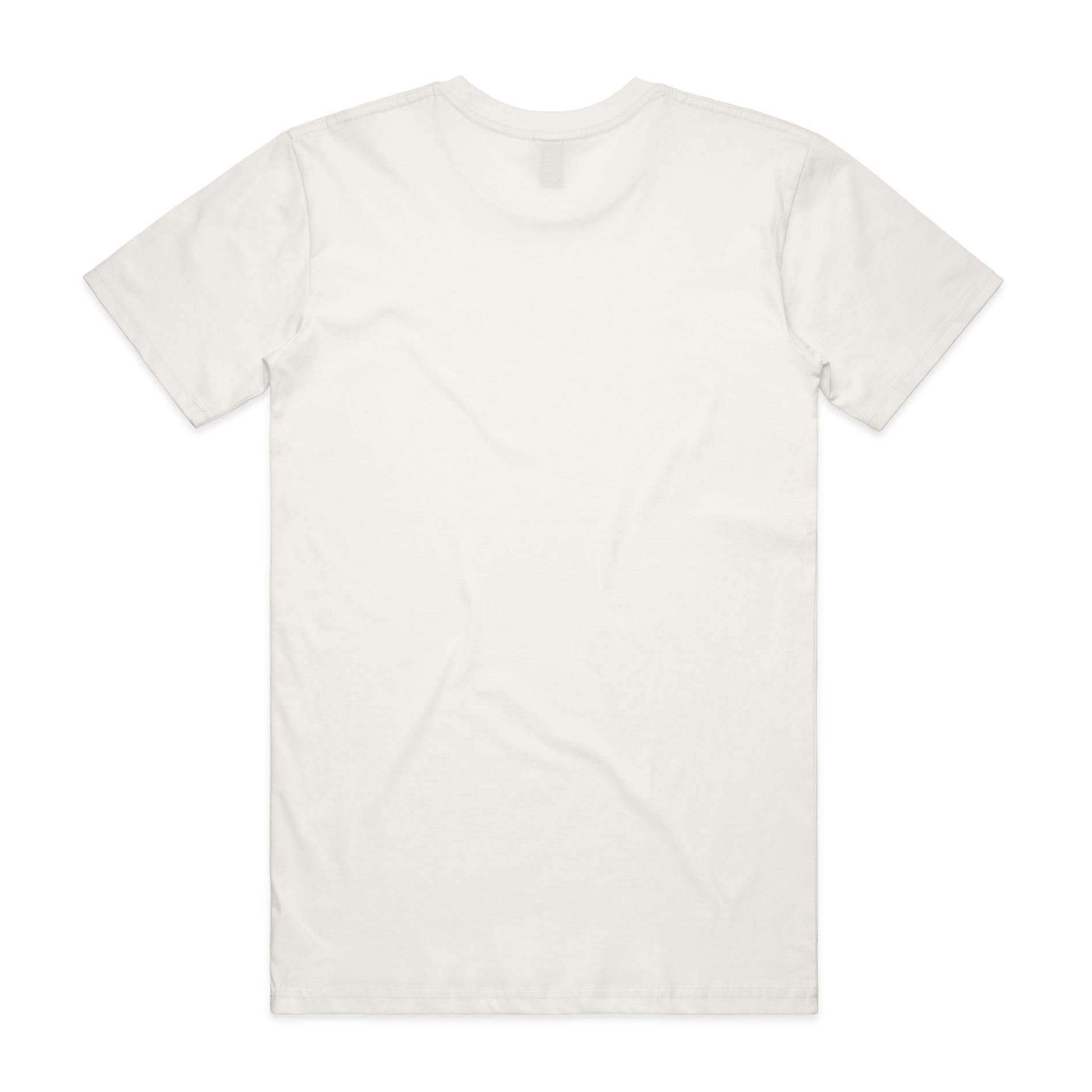 Men's Staple Tee | Arena Custom Blanks - Arena Prints - Back - Natural - White