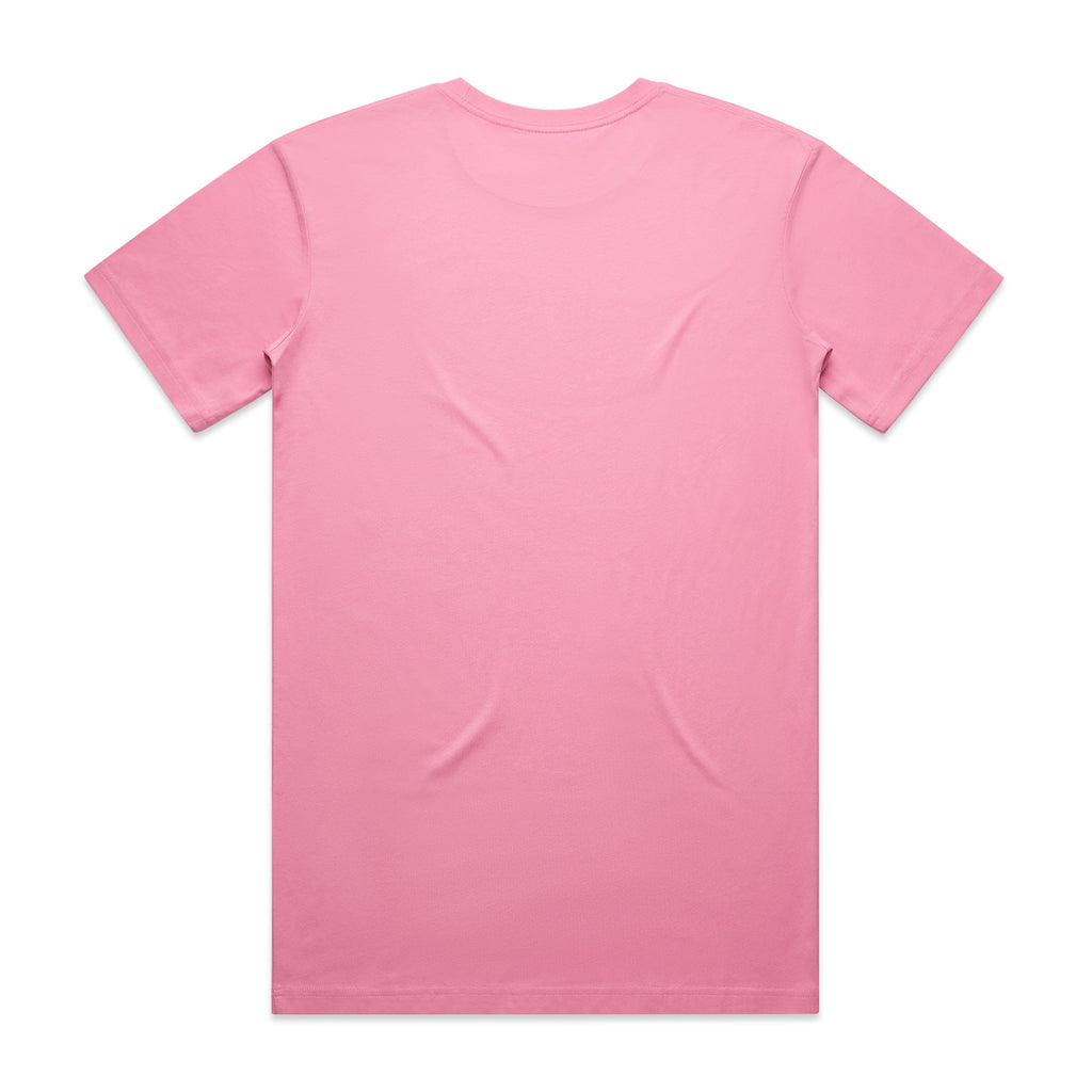 Men's Staple Tee | Arena Custom Blanks - Arena Prints - Back - Bubblegum - Pink