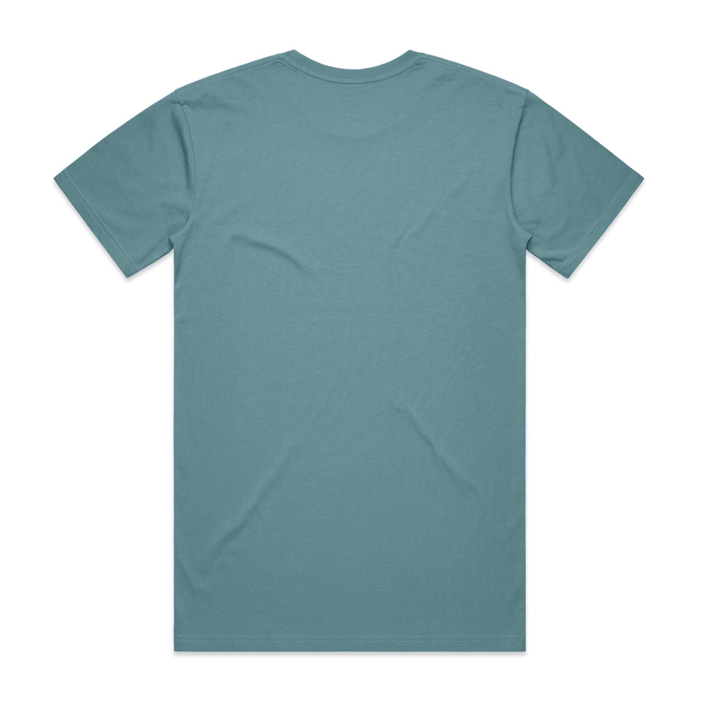 Men's Staple Tee | Arena Custom Blanks - Arena Prints - Back - Slate Blue - Blue
