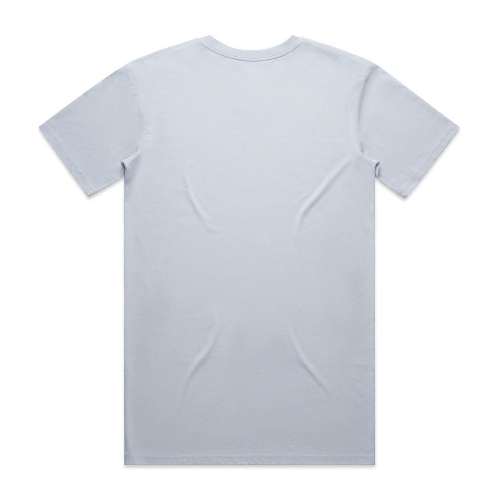 Men's Staple Tee | Arena Custom Blanks - Arena Prints - Back - Powder - Blue