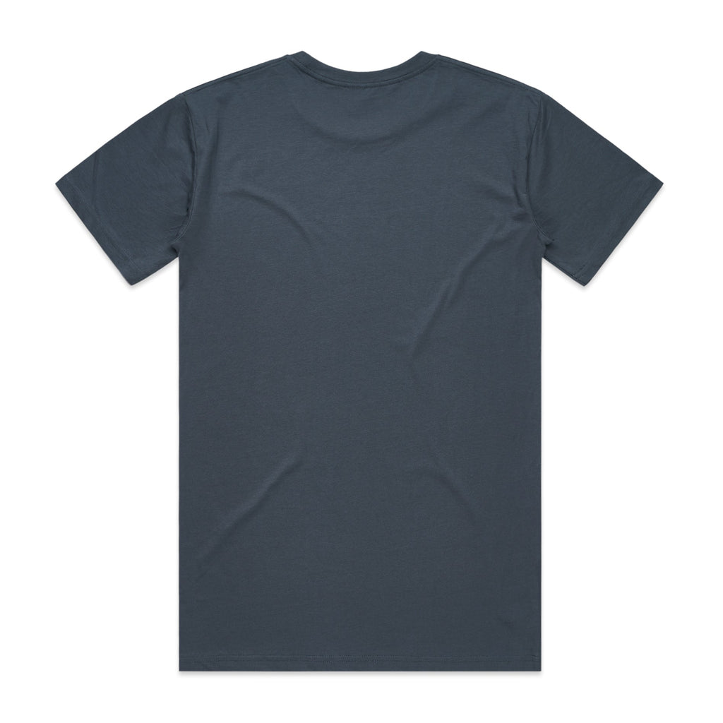 Men's Staple Tee | Arena Custom Blanks - Arena Prints - Back - Petrol Blue - Blue